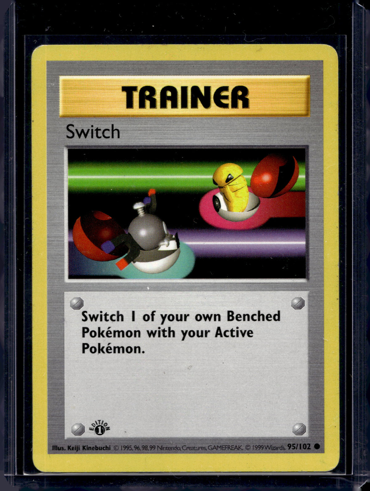 Switch (Base Set - 1st Edition & Shadowless) 95/102 Raw
