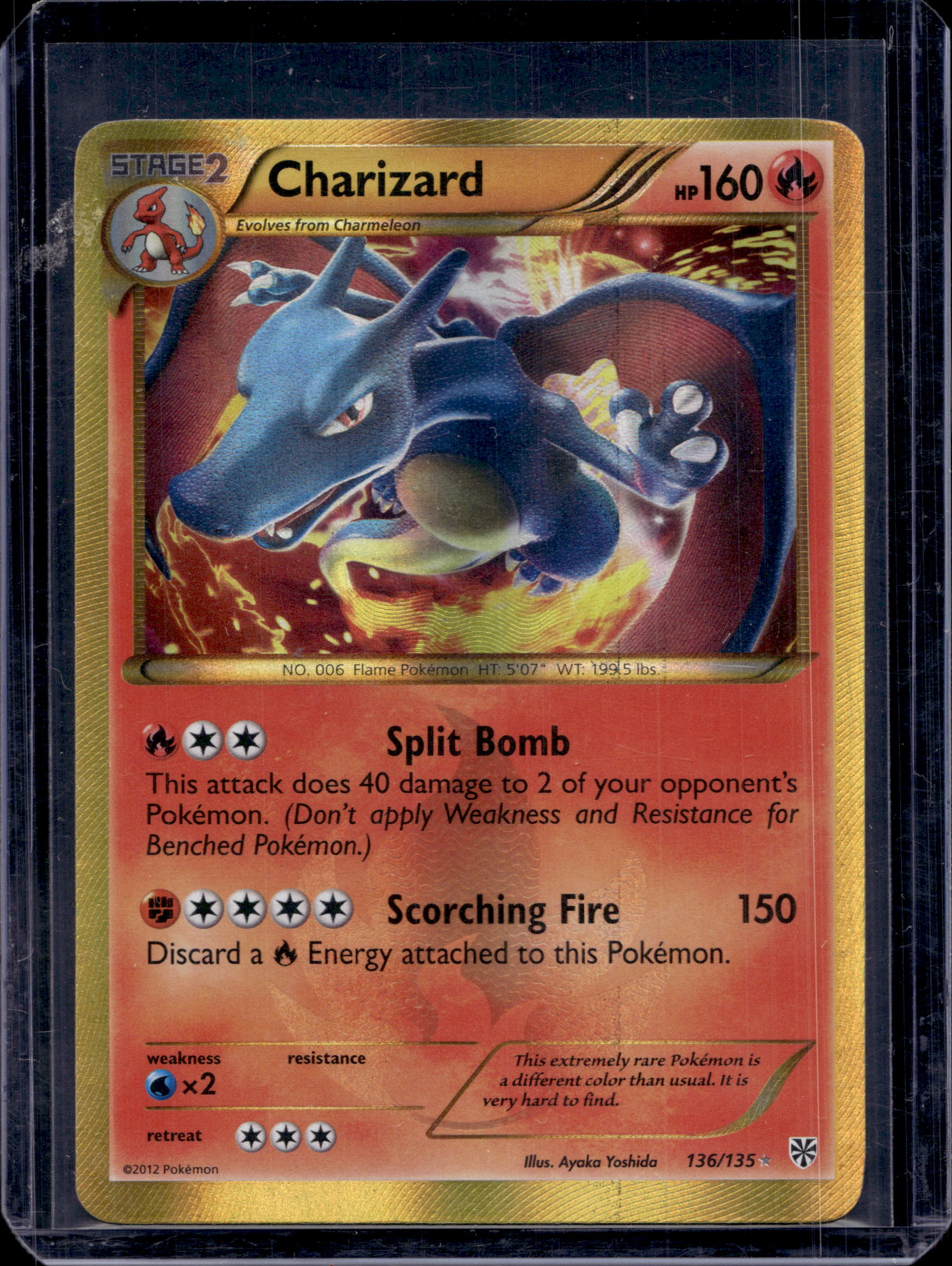 Charizard 136/135 Raw RookieLegends