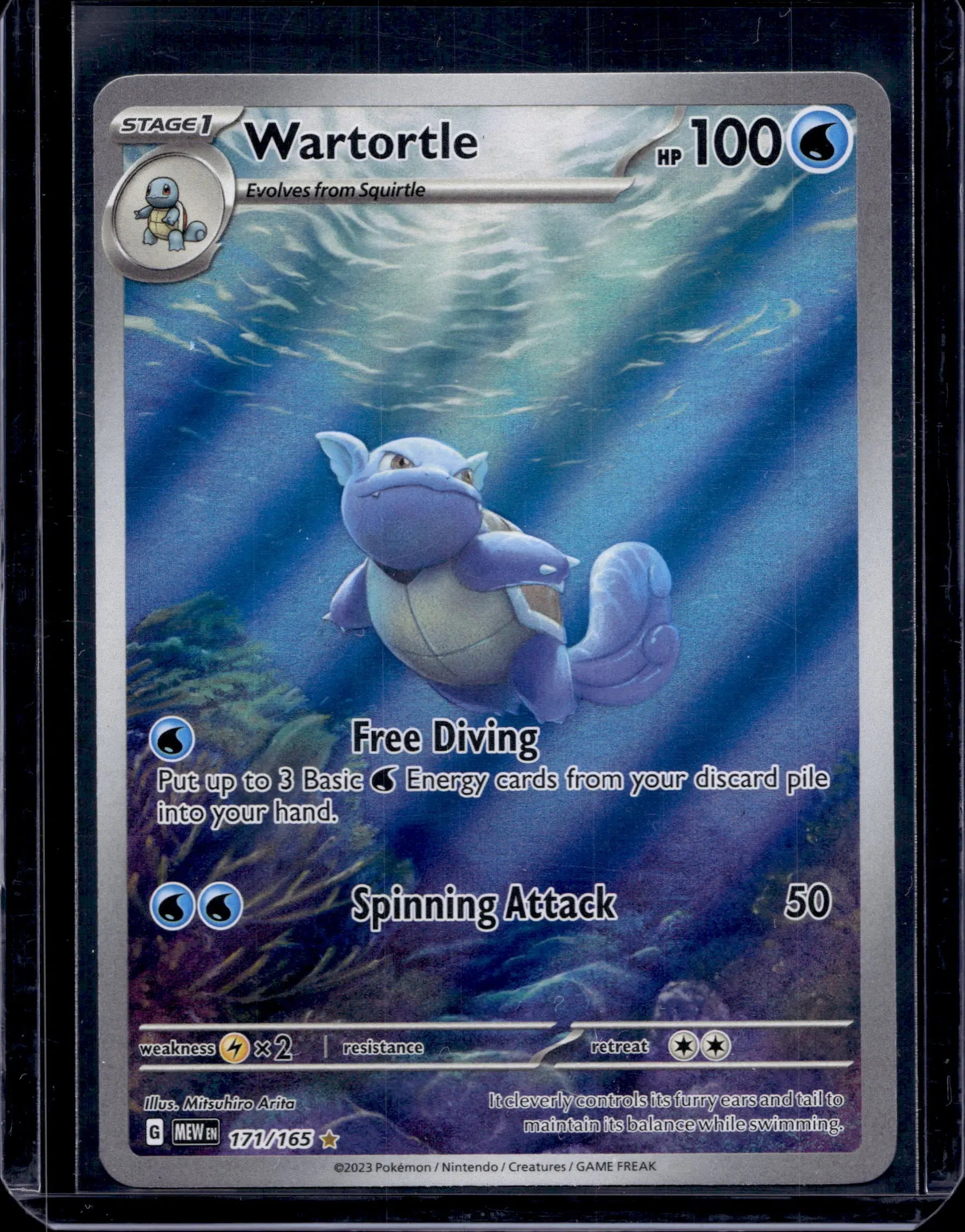 Wartortle 171/165 Raw RookieLegends