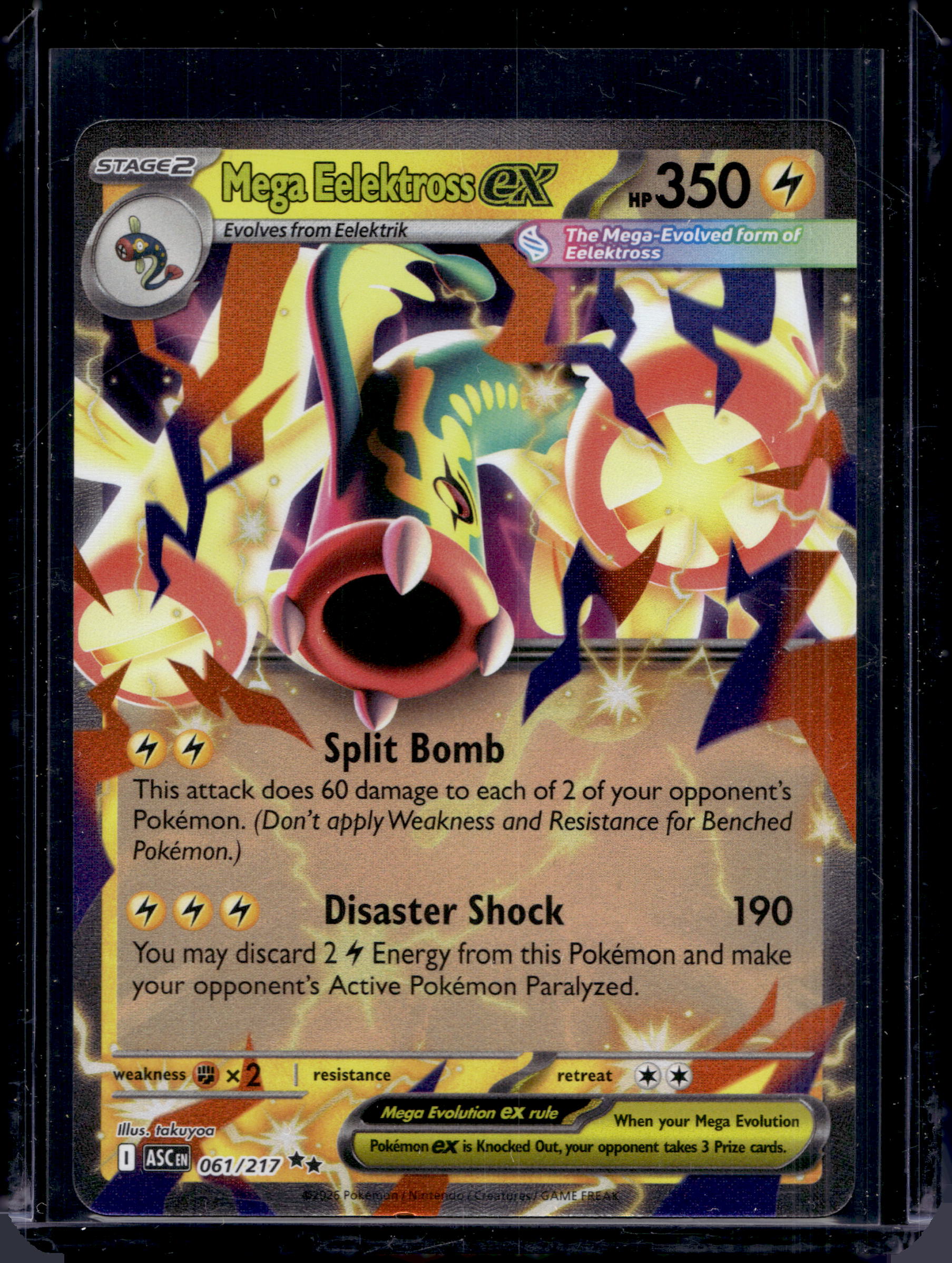 Mega Eelektross ex 061/217 Raw