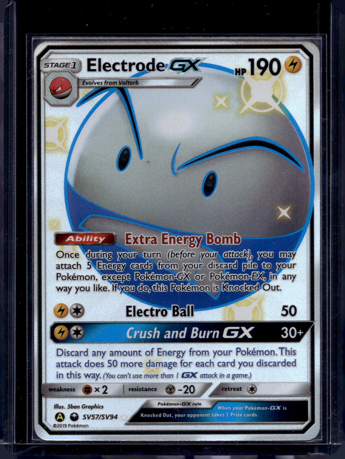 Electrode GX SV57/SV94 Raw
