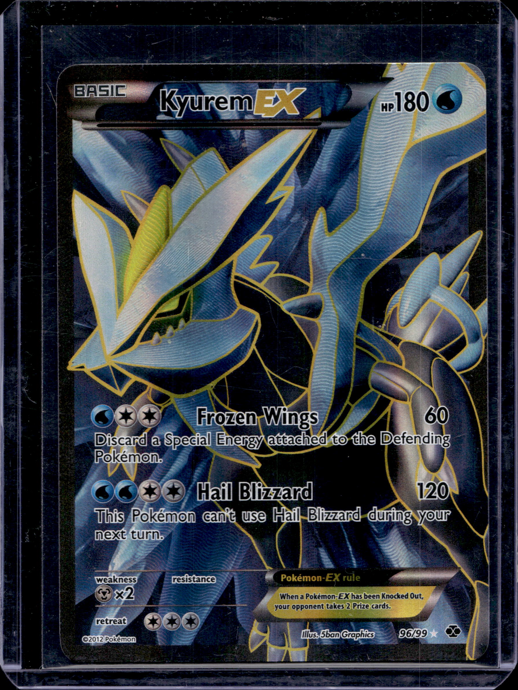 Kyurem Ex 96/99 Raw RookieLegends