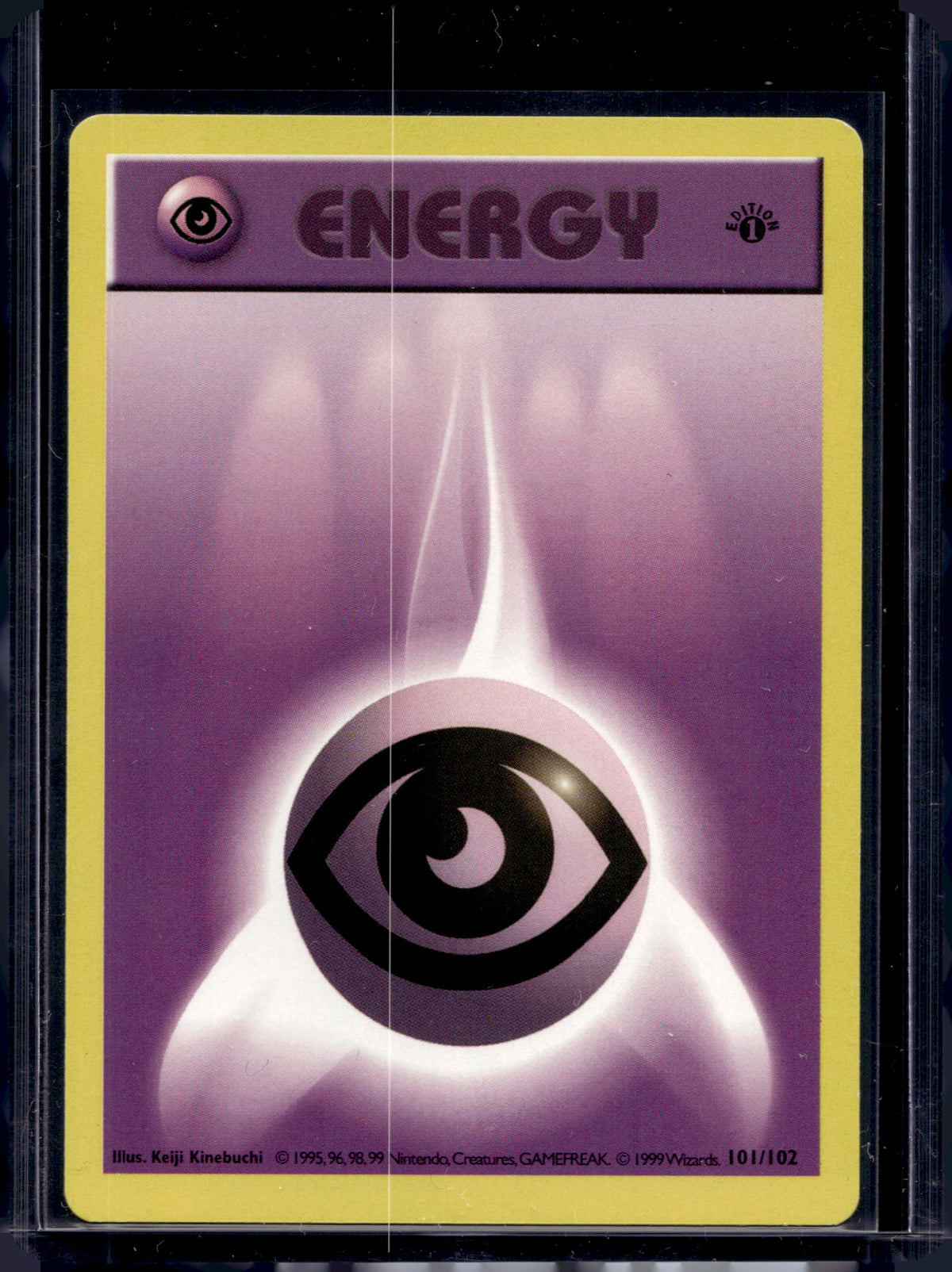 Psychic Energy (Base Set - 1st Edition & Shadowless) 101/102 Raw