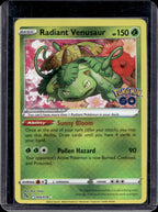 Radiant Venusaur - Pokemon Go Stamped 004/078 Raw RookieLegends