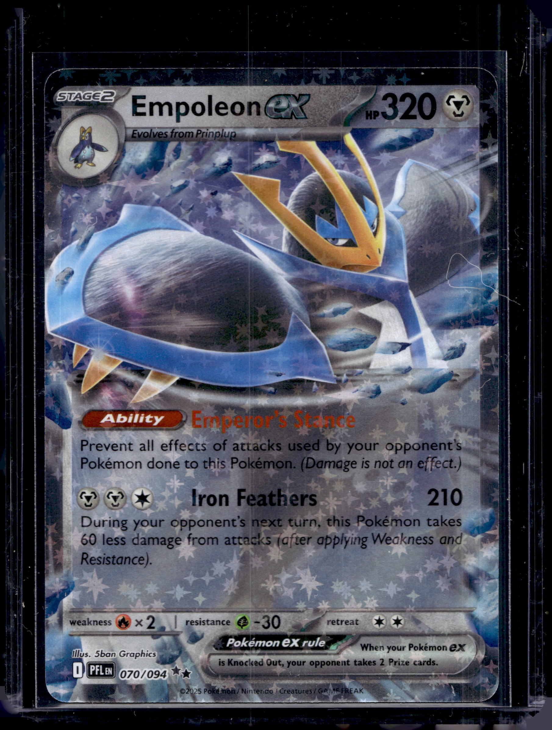 Empoleon ex 070/094 Raw