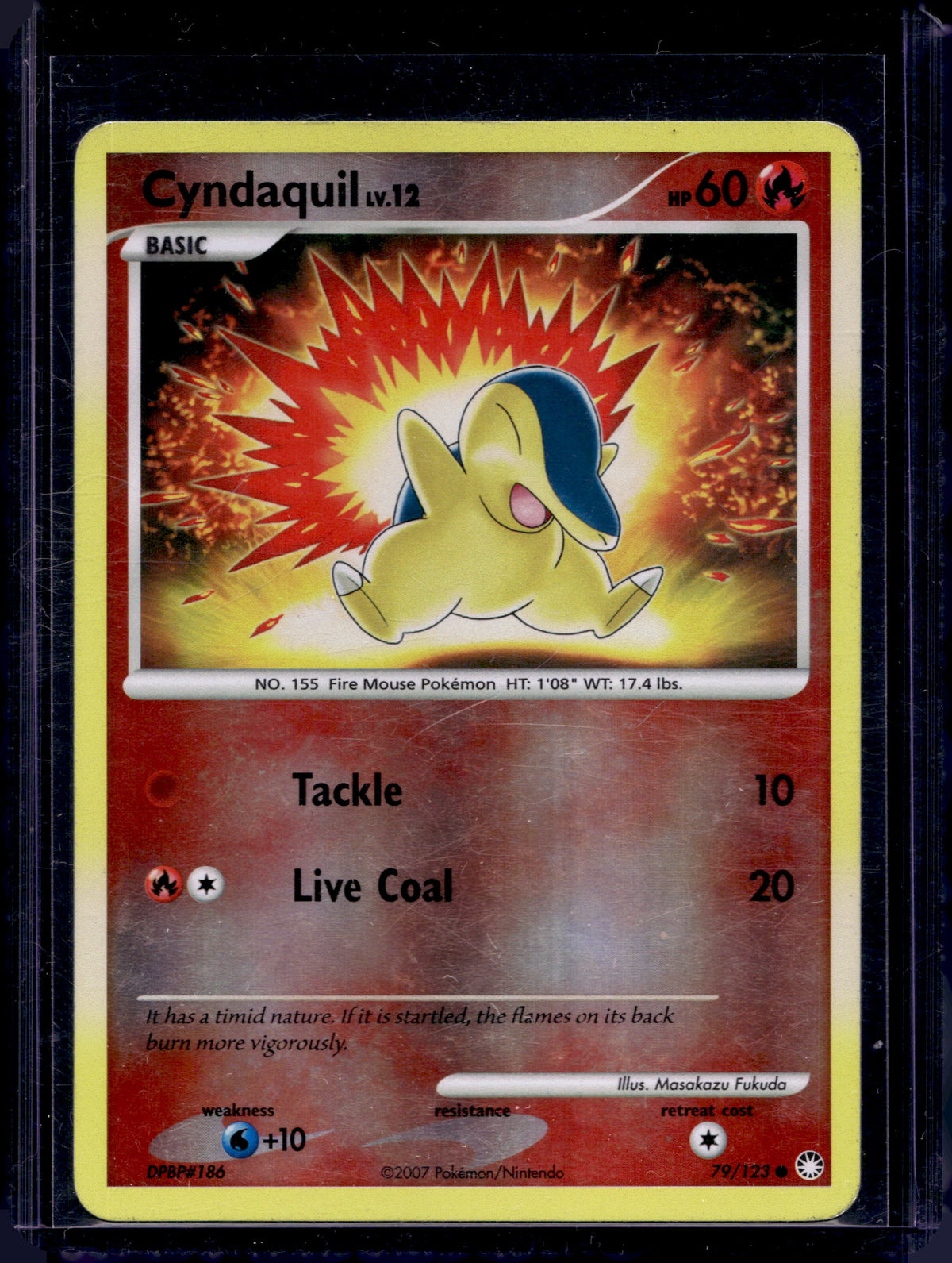 Cyndaquil - Reverse Holofoil - 79/123 Raw