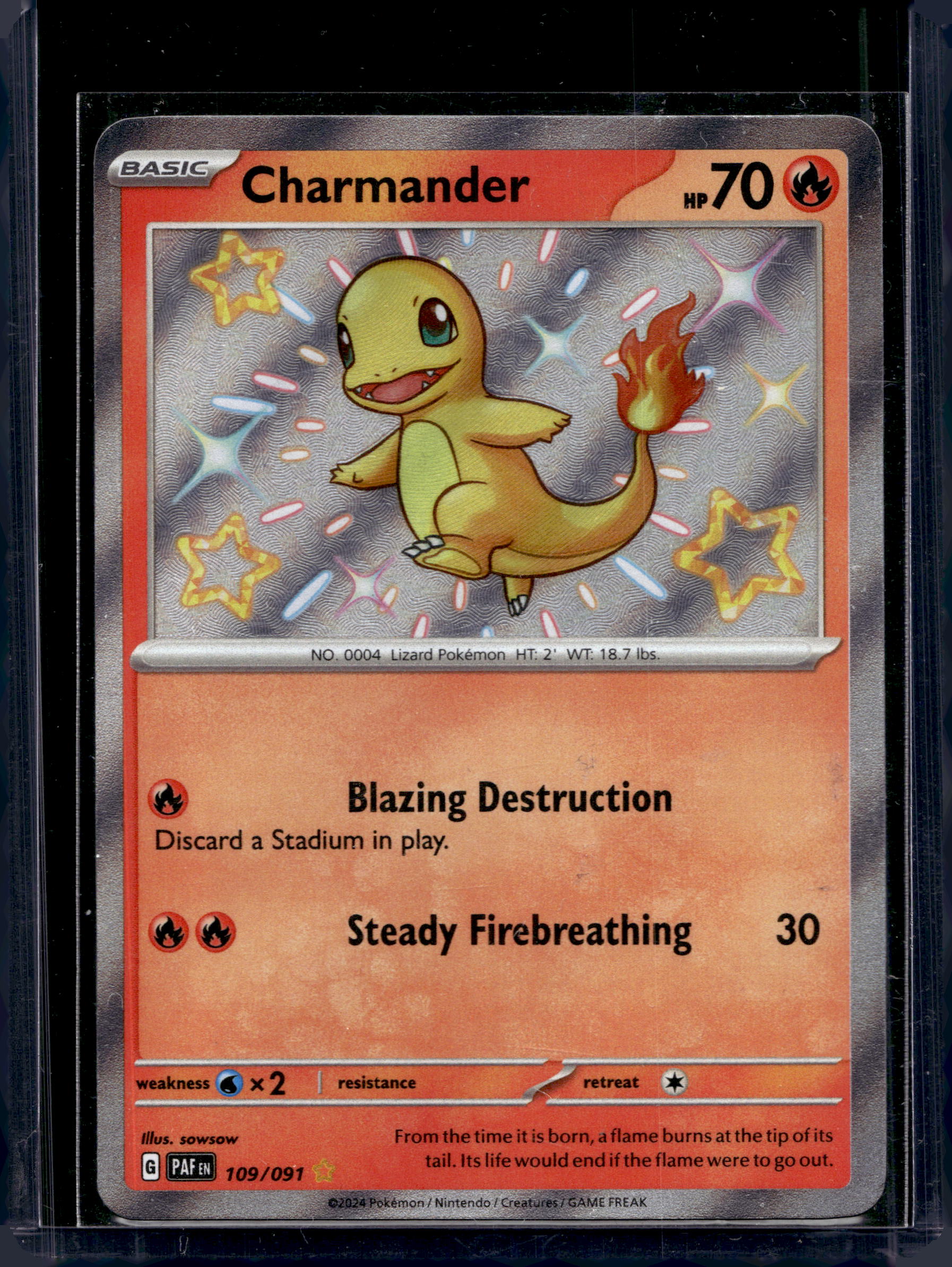 Charmander 109/091 Raw RookieLegends