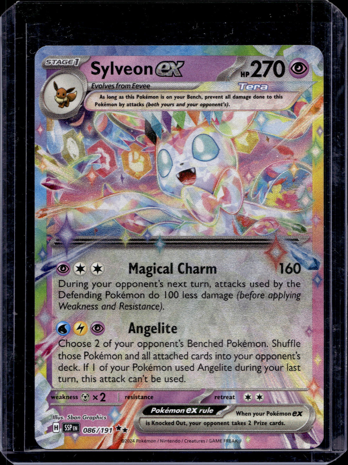 Sylveon ex 086/191 Raw