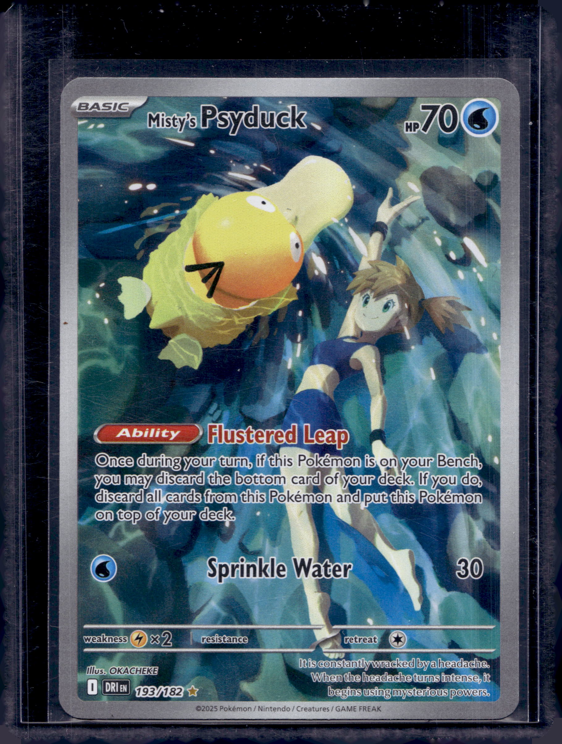Misty's Psyduck 193/182 Raw