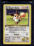 Lt. Surge's Eevee - 1st Edition - 51 Raw RookieLegends