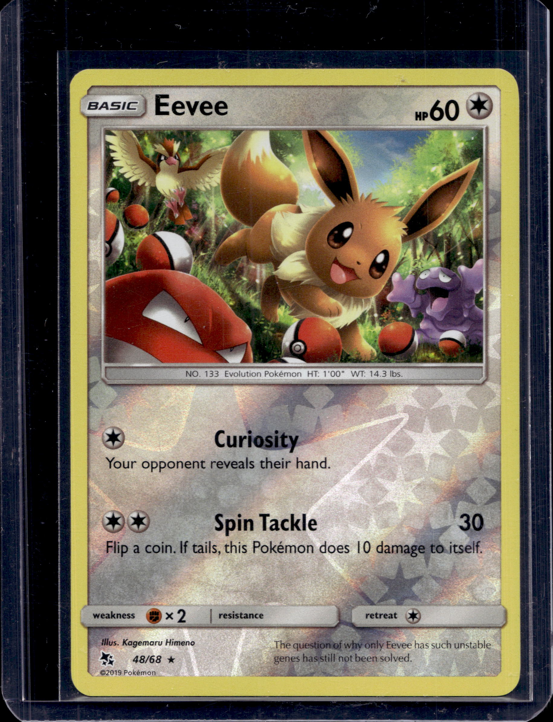 Eevee 48 Reverse Holofoil Raw - RookieLegends
