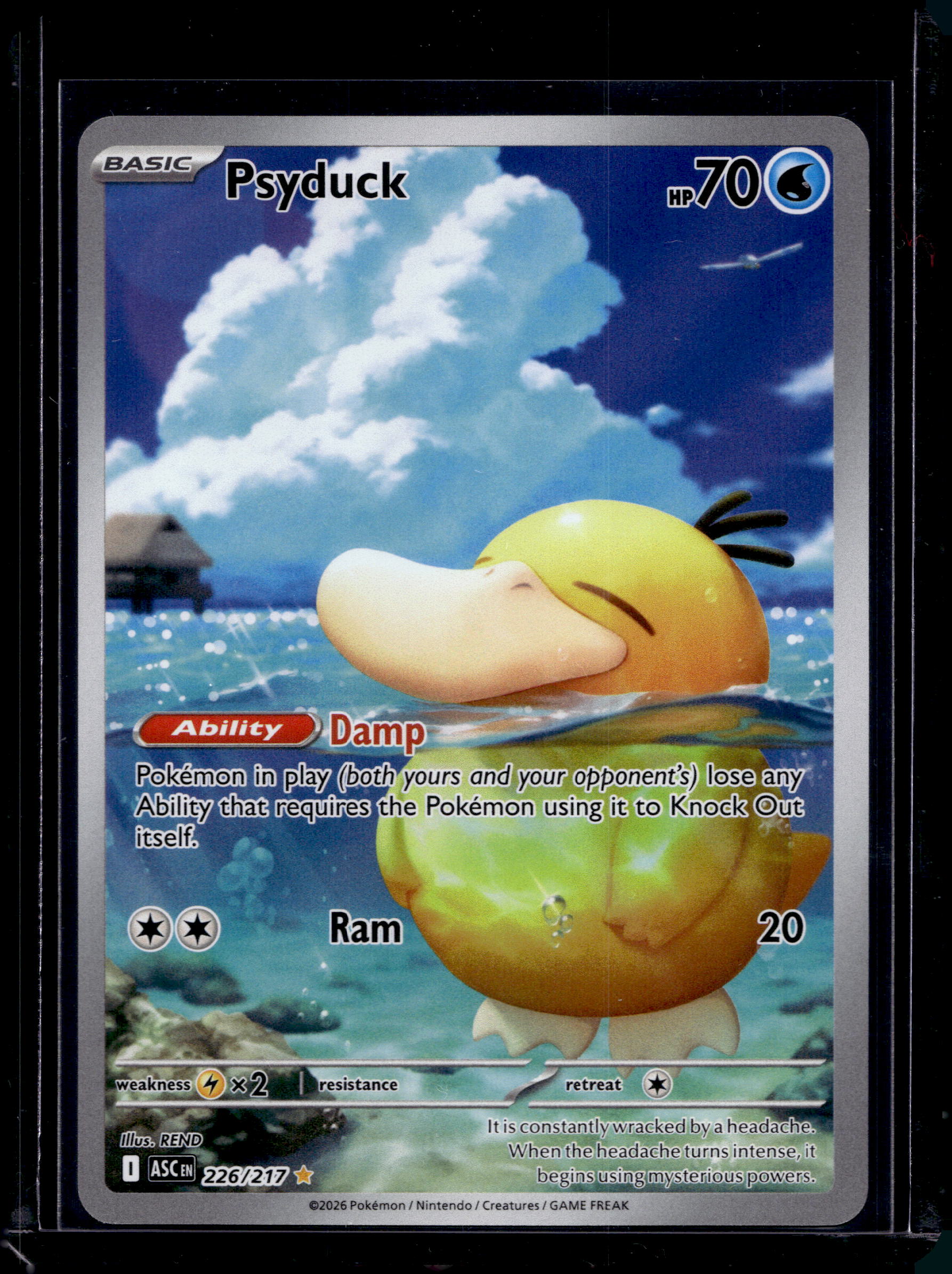 Psyduck 226/217 Raw RookieLegends