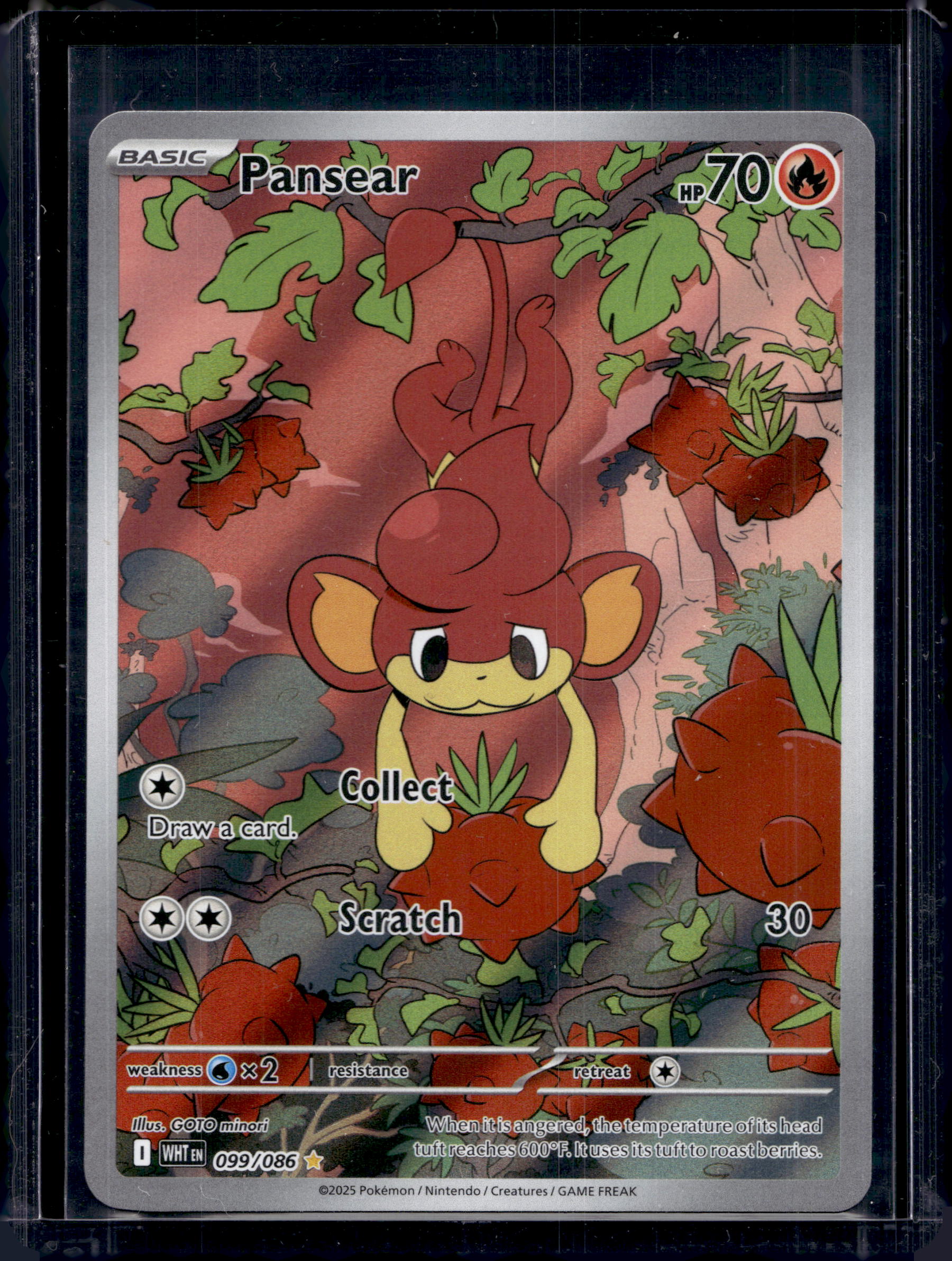 Pansear 099/086 Raw RookieLegends