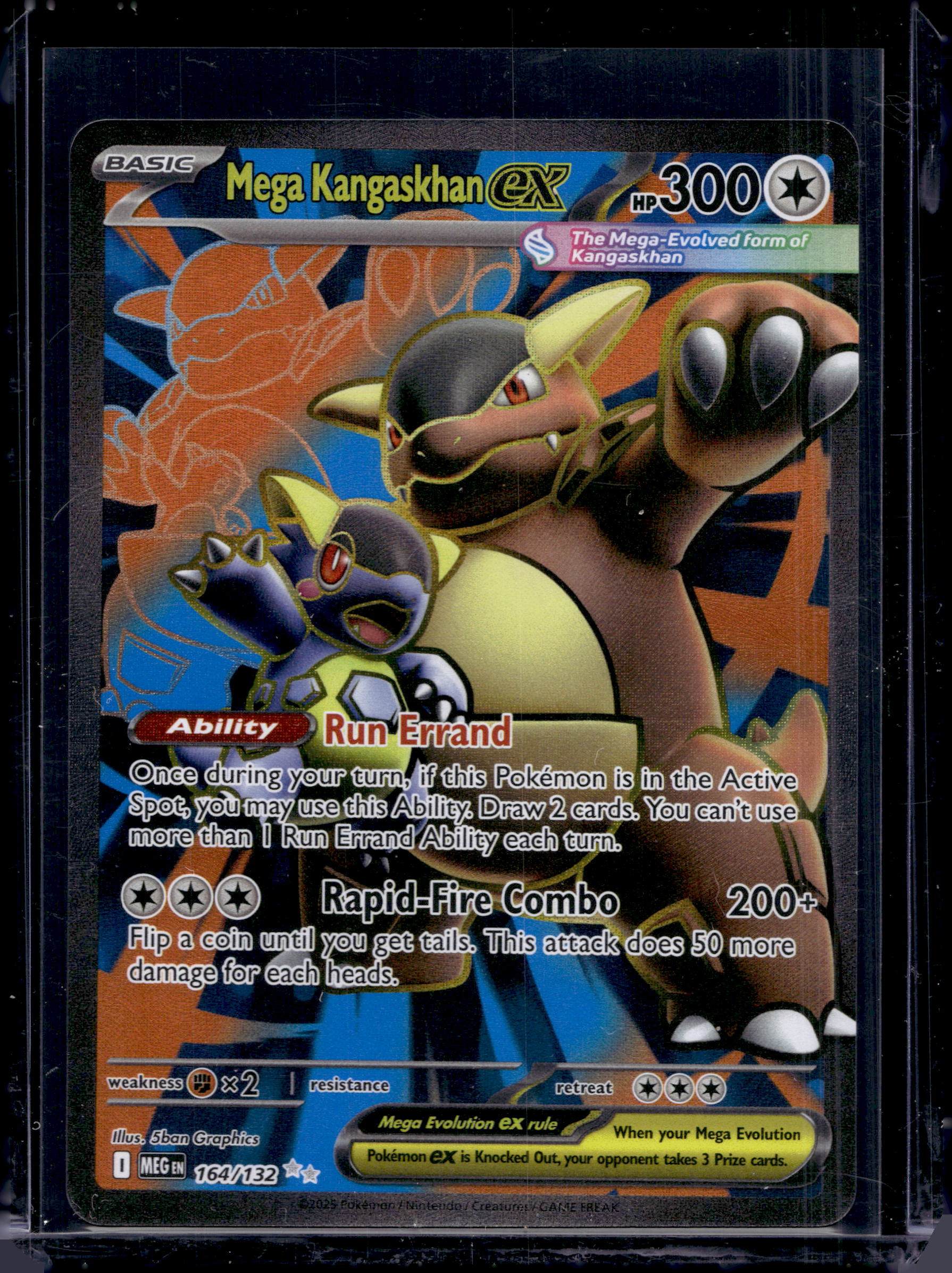 Mega Kangaskhan ex 164/132 Raw