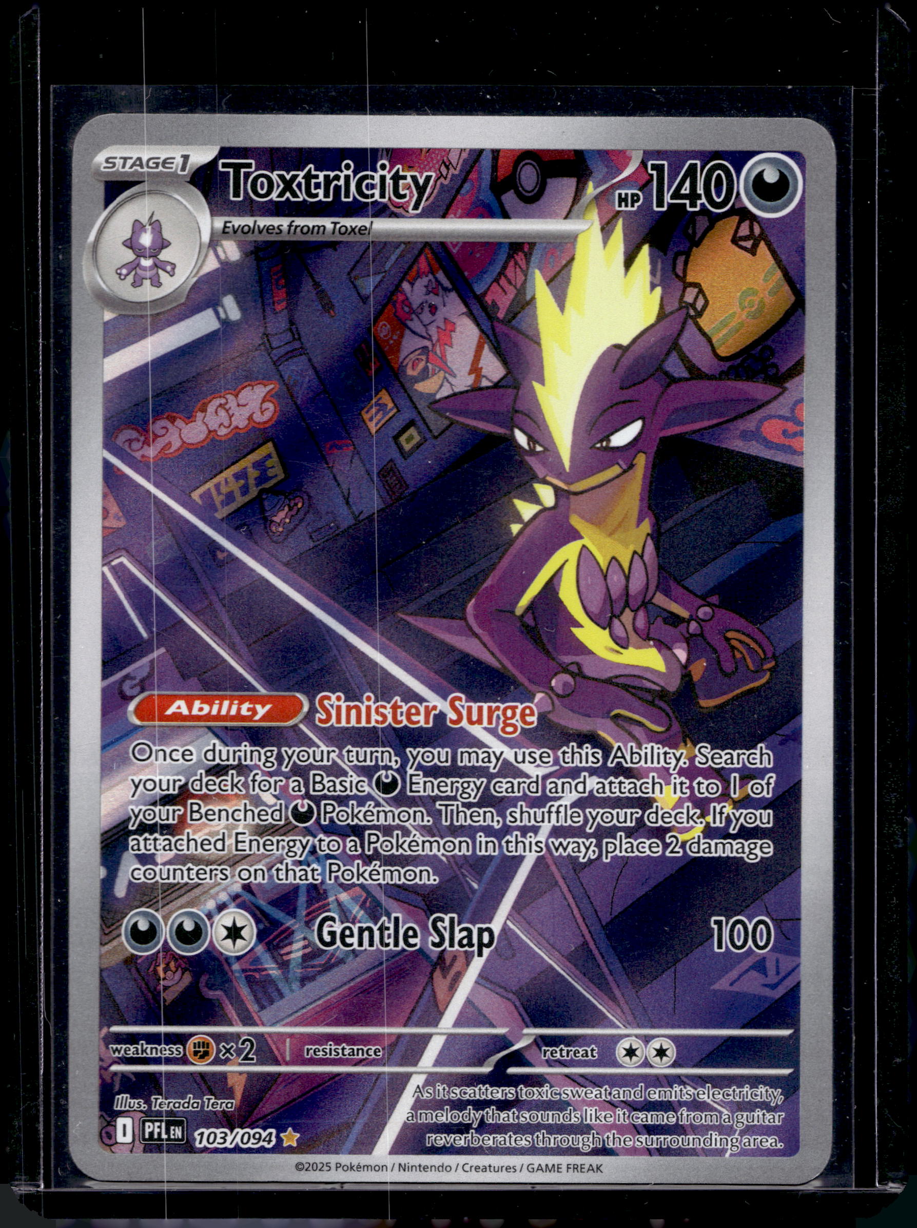 Toxtricity 103/094 Raw RookieLegends