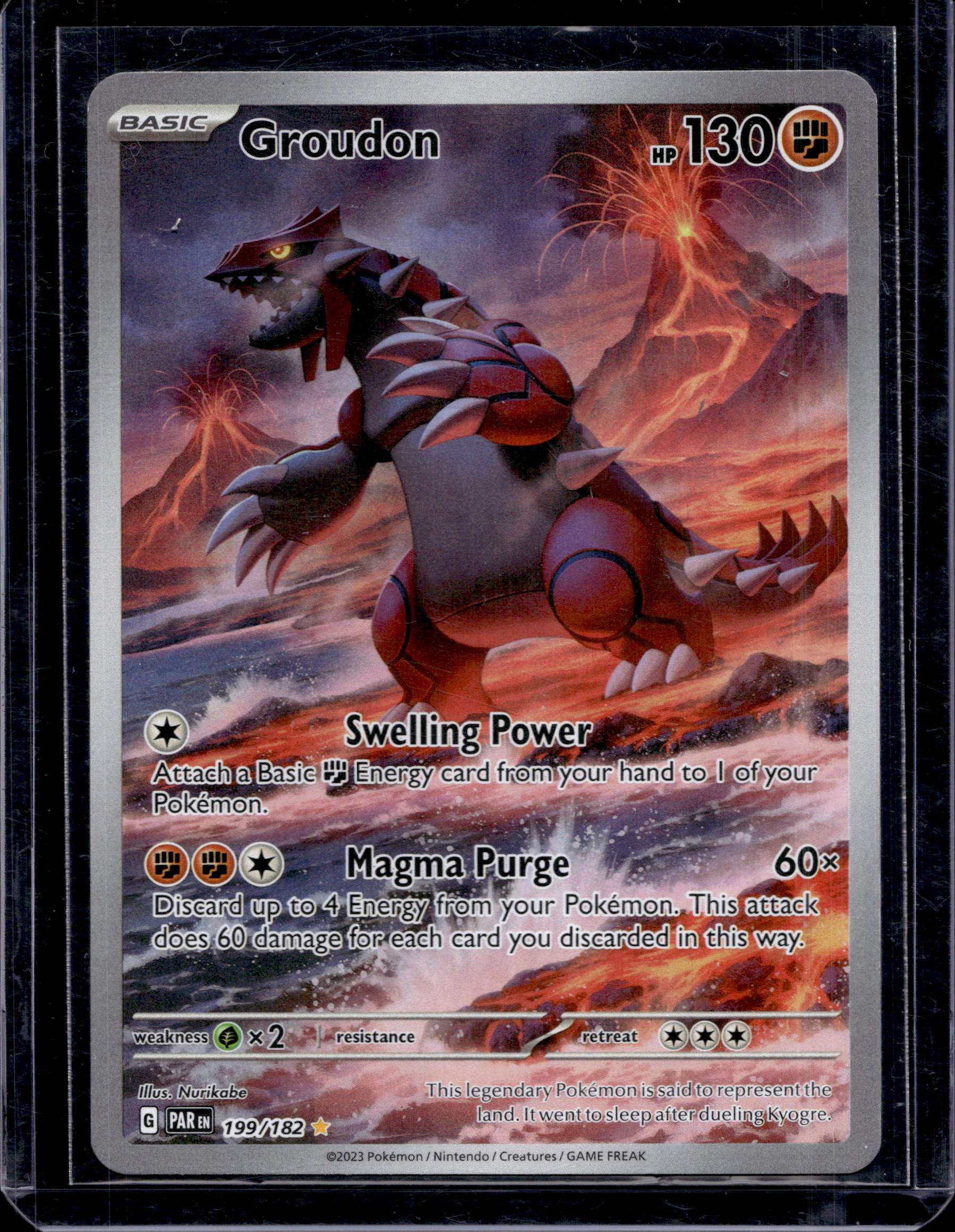Groudon 199/182 Raw