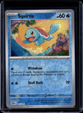 Squirtle - Reverse Holofoil - 007/165 Raw
