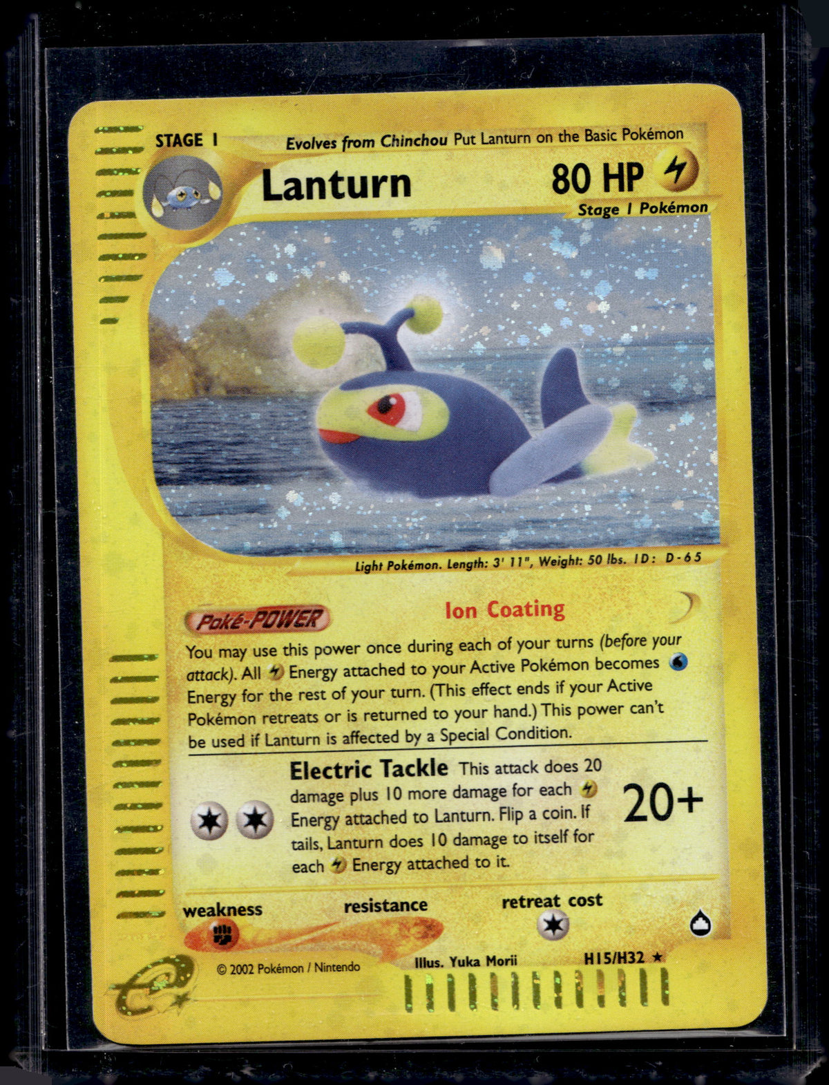 Lanturn - Holofoil - H15/H32 Raw