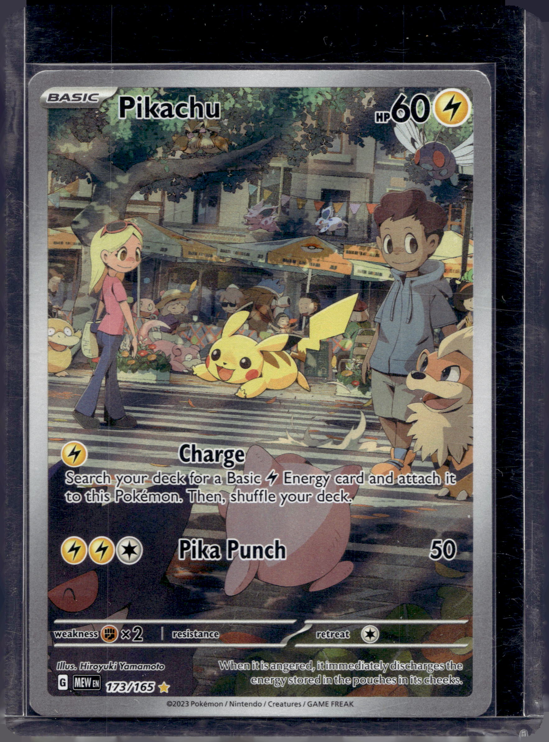 Pikachu 173/165 Raw RookieLegends
