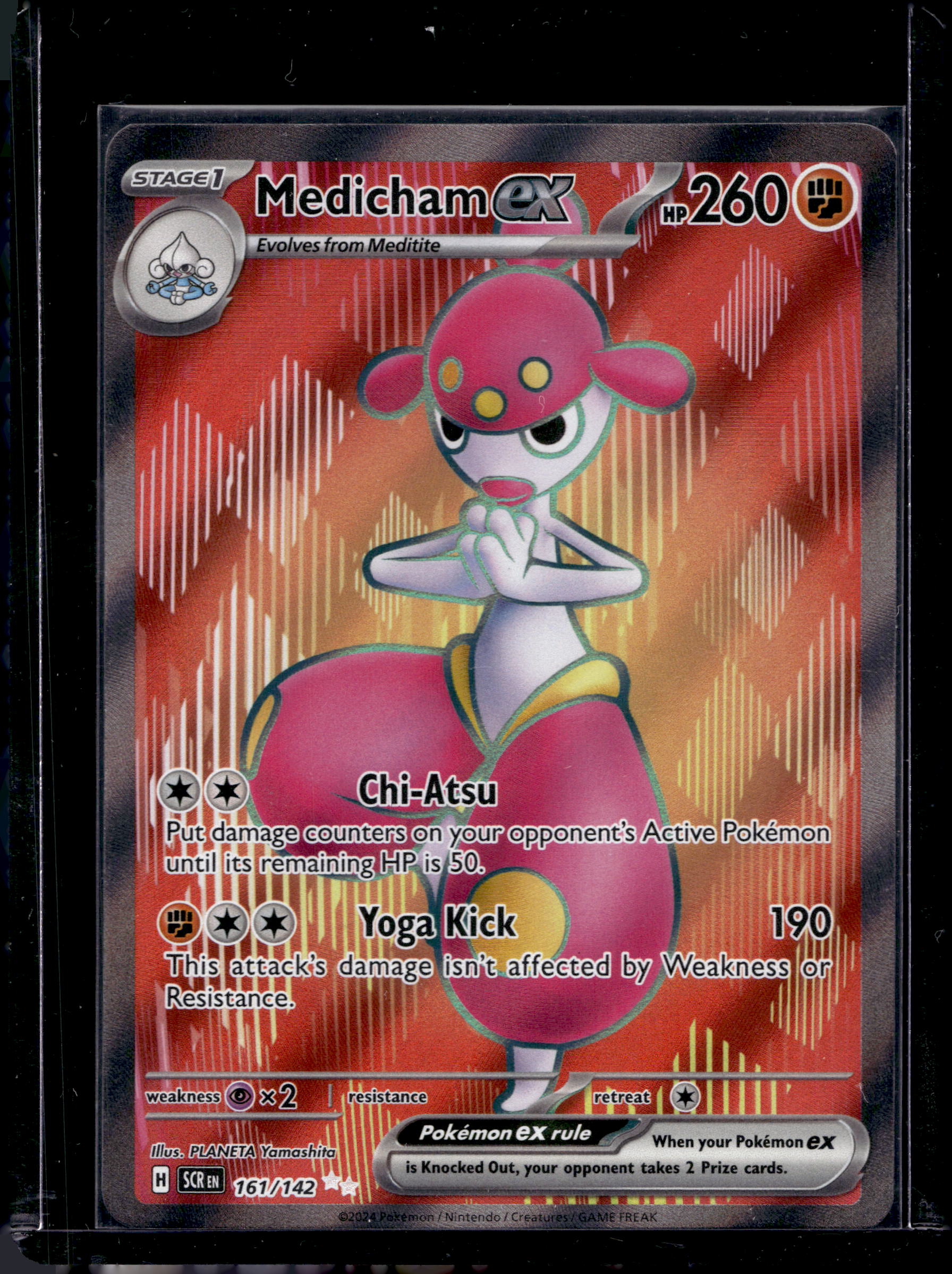 Medicham Ex 161/142 Raw RookieLegends