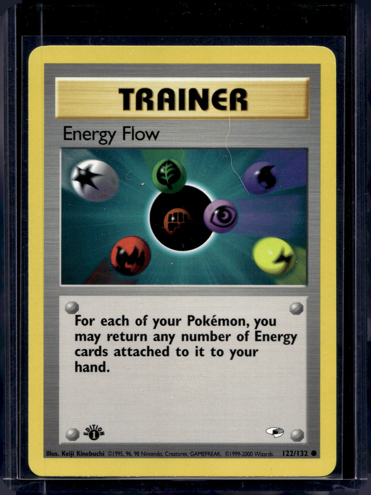 Energy Flow (Gym Heroes - 1 St Edition Common) 122/132 Raw