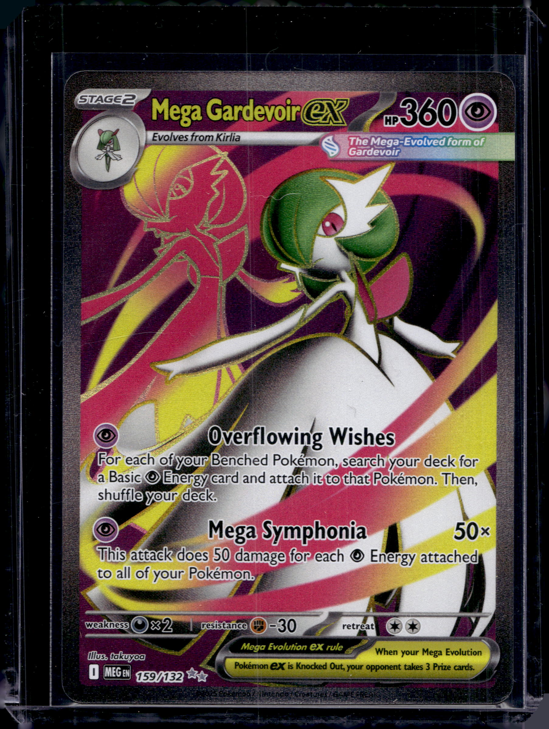 Mega Gardevoir ex 159/132 Raw