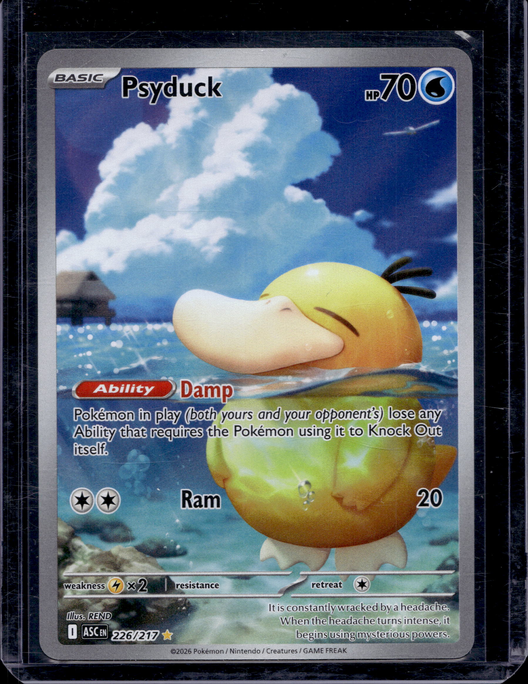 Psyduck 226/217 Raw RookieLegends