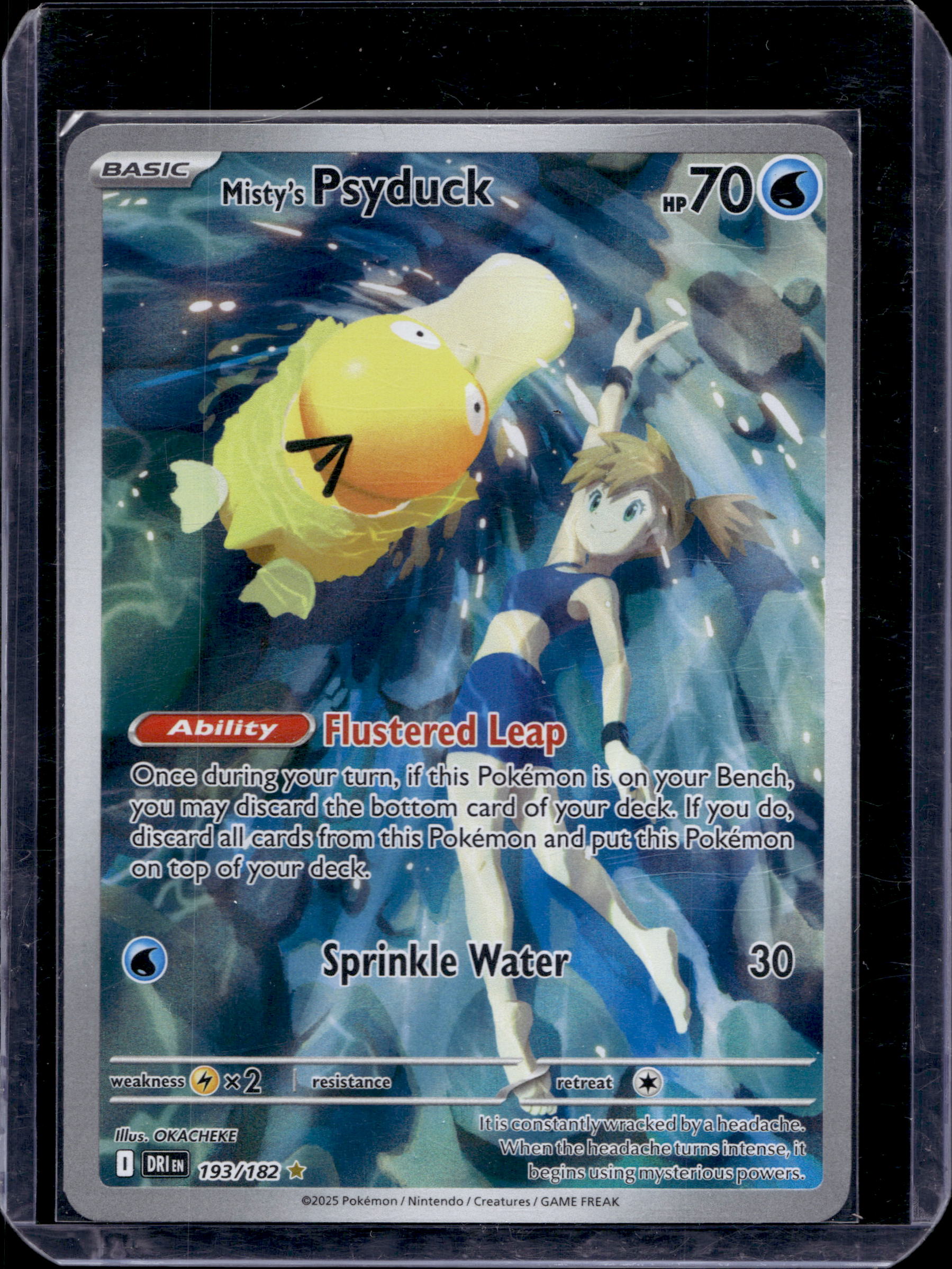 Misty's Psyduck 193/182 Raw RookieLegends