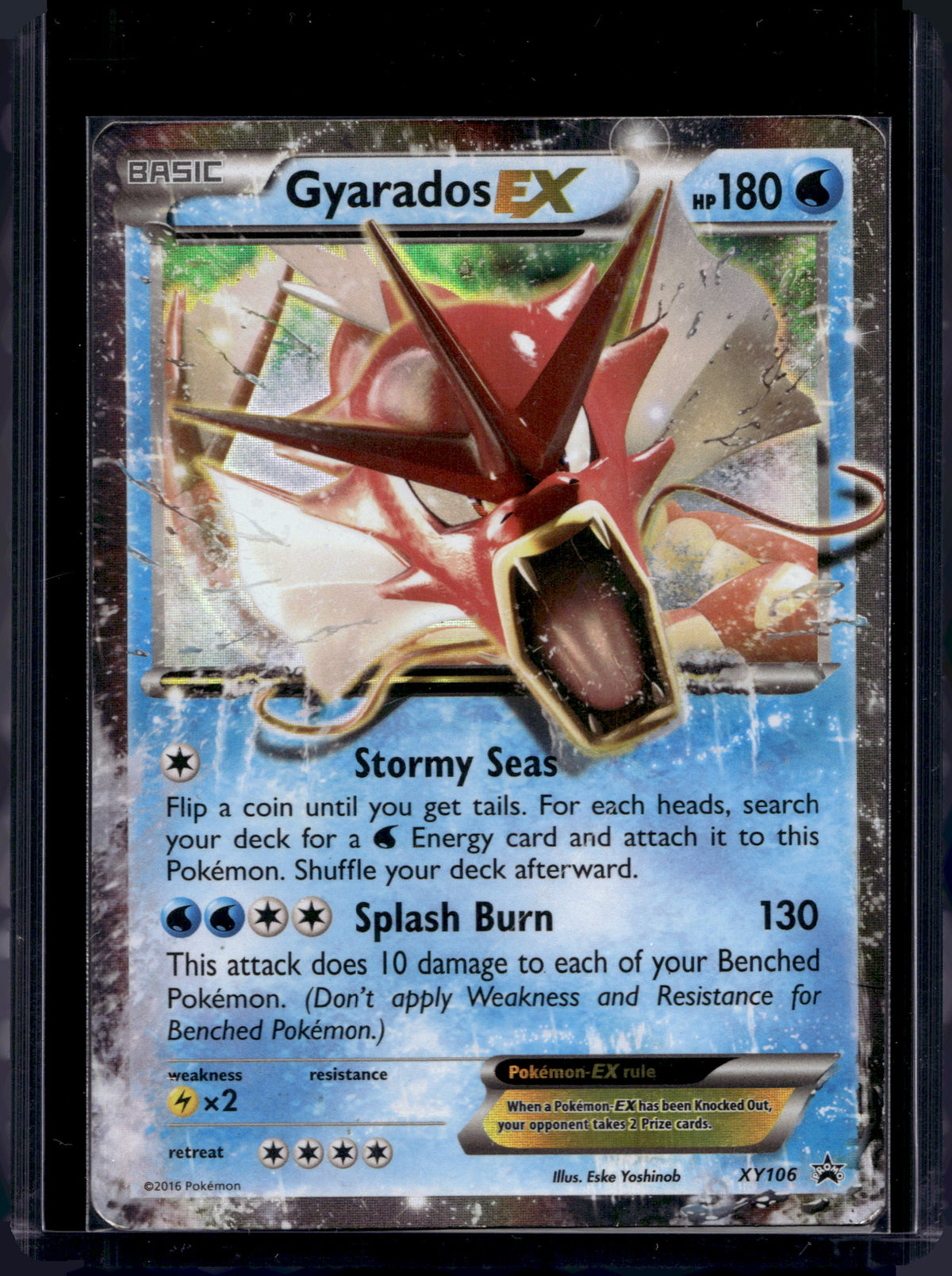 Gyarados EX - Holofoil - XY106 Raw