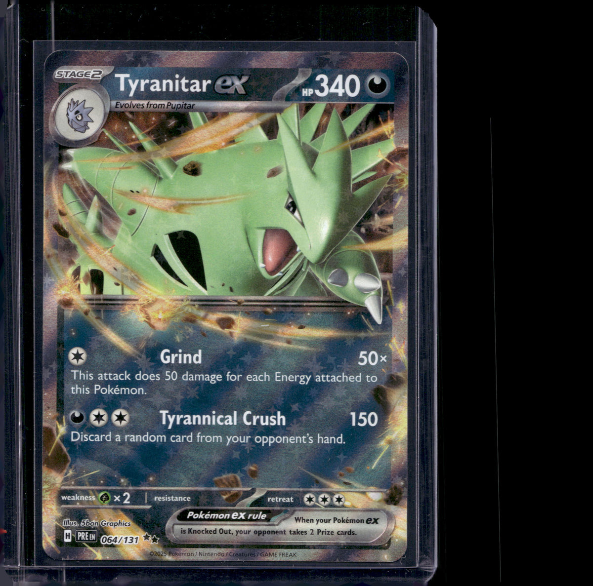 Tyranitar Ex 064/131 Raw