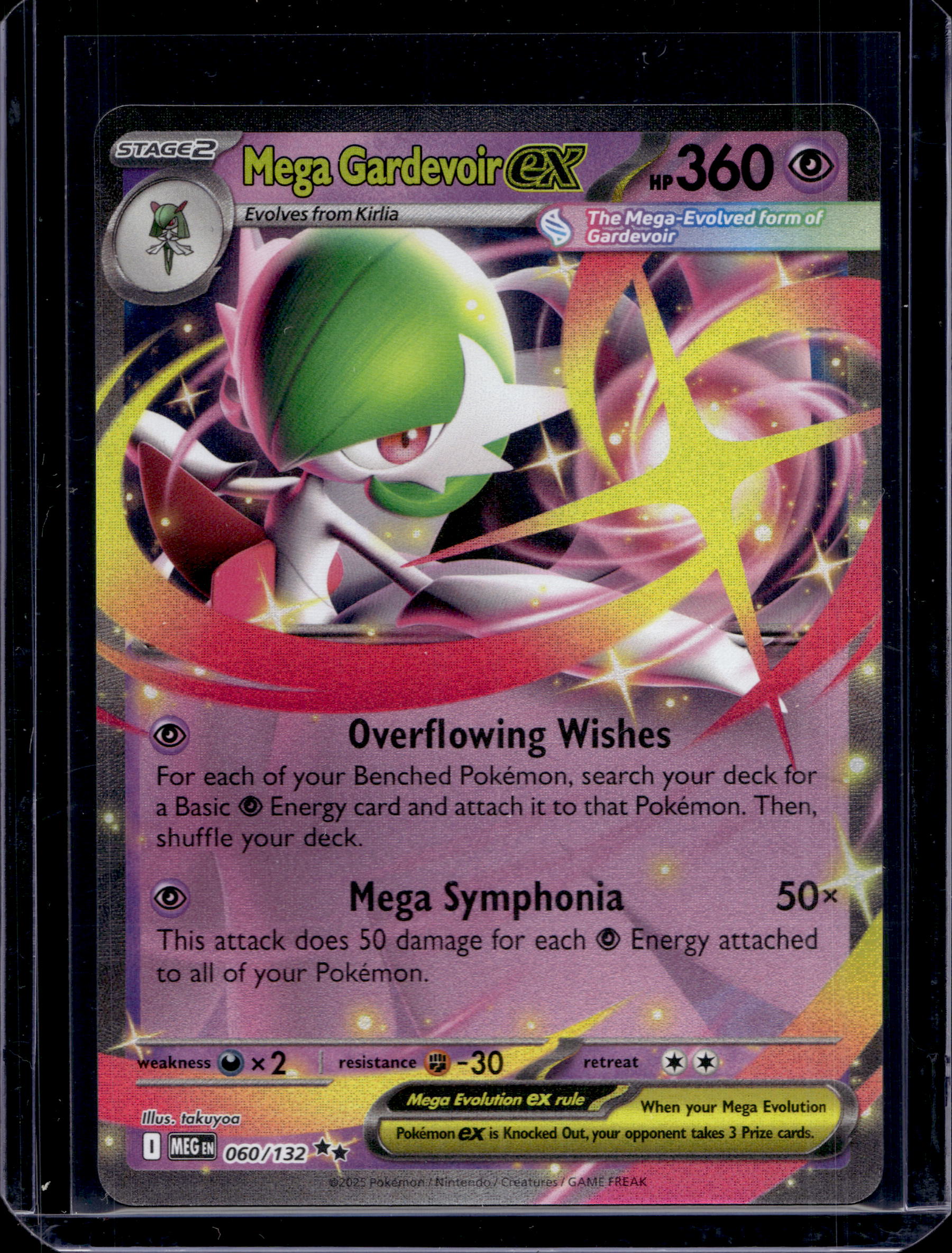 Mega Gardevoir ex 060/132 Raw