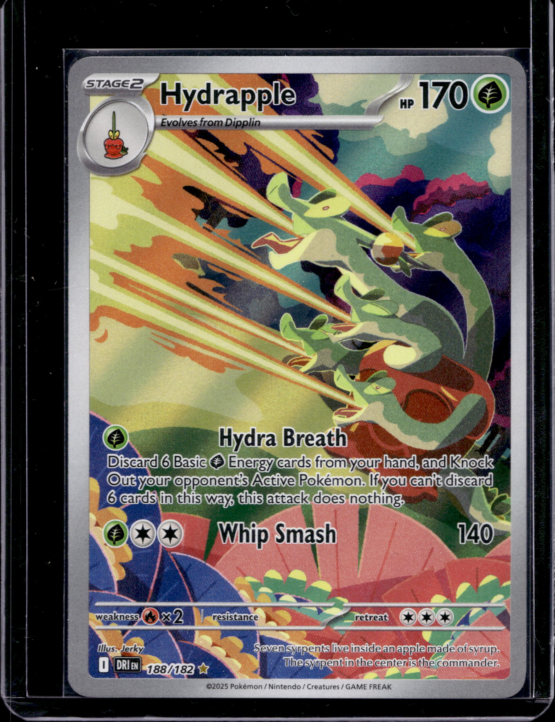 Hydrapple 188/182 Raw RookieLegends