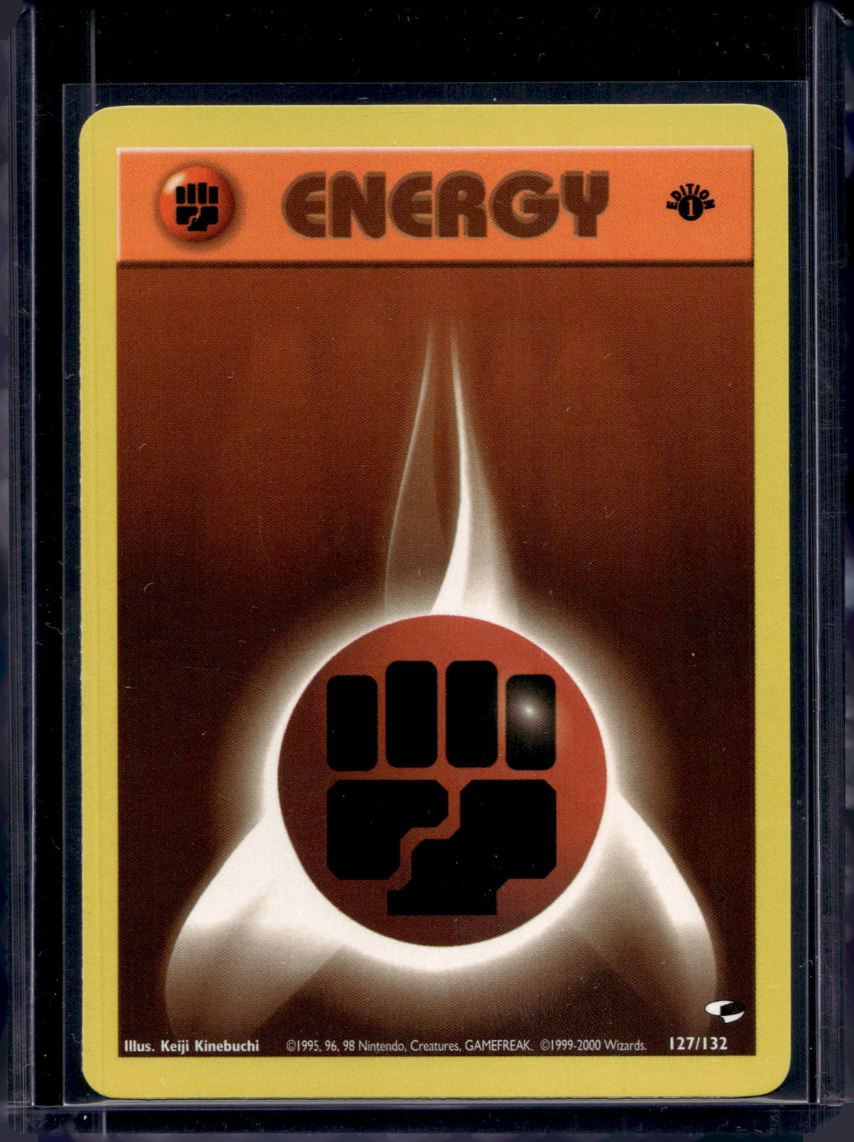 Fighting Energy (Gym Heroes - 1 St Edition Common) 127/132 Raw