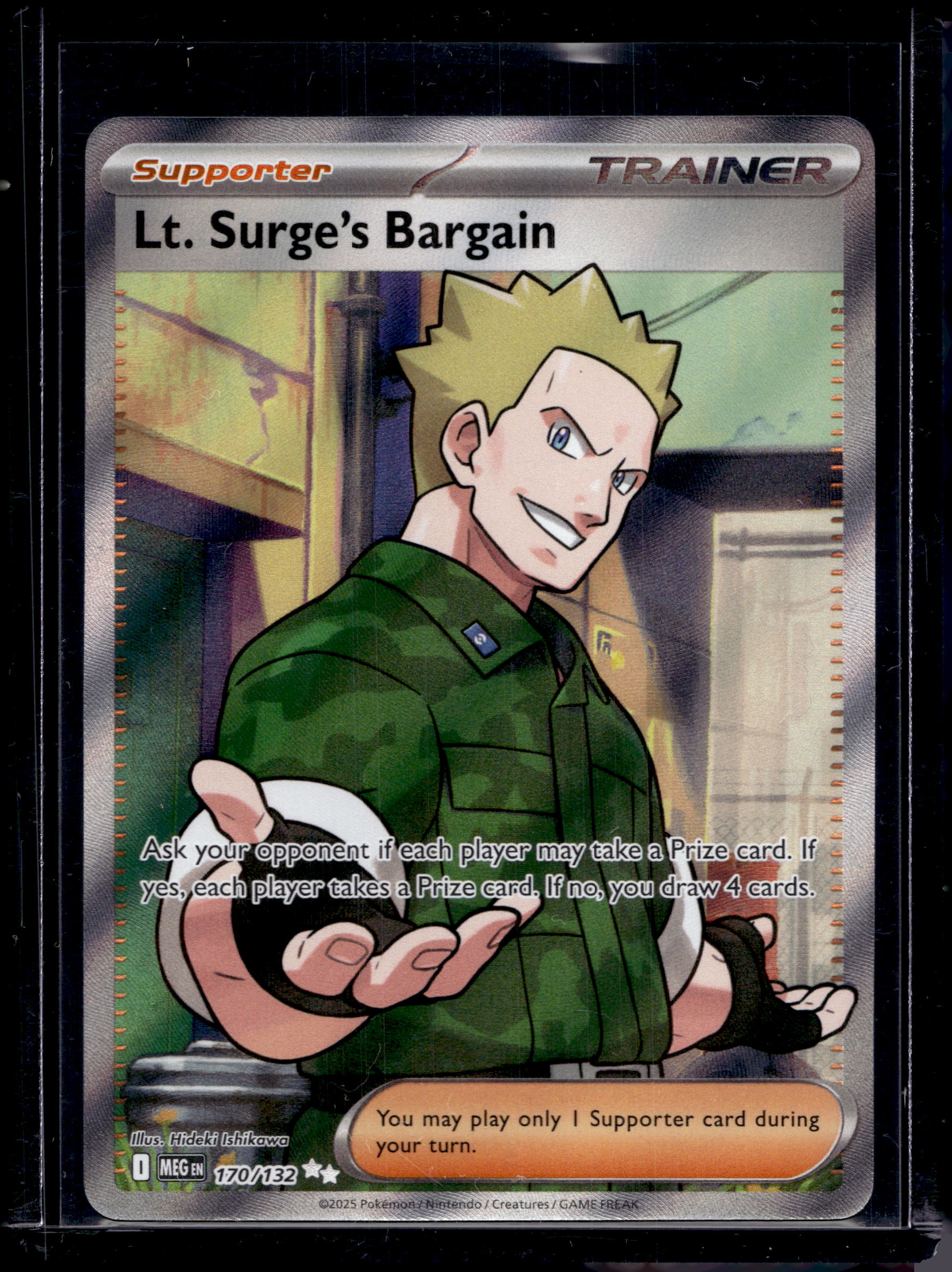 Lt. Surge's Bargain 170/132 Raw RookieLegends