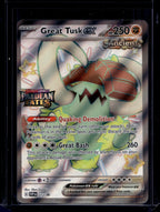 Great Tusk ex (Paldean Fates Stamped) 072 Raw