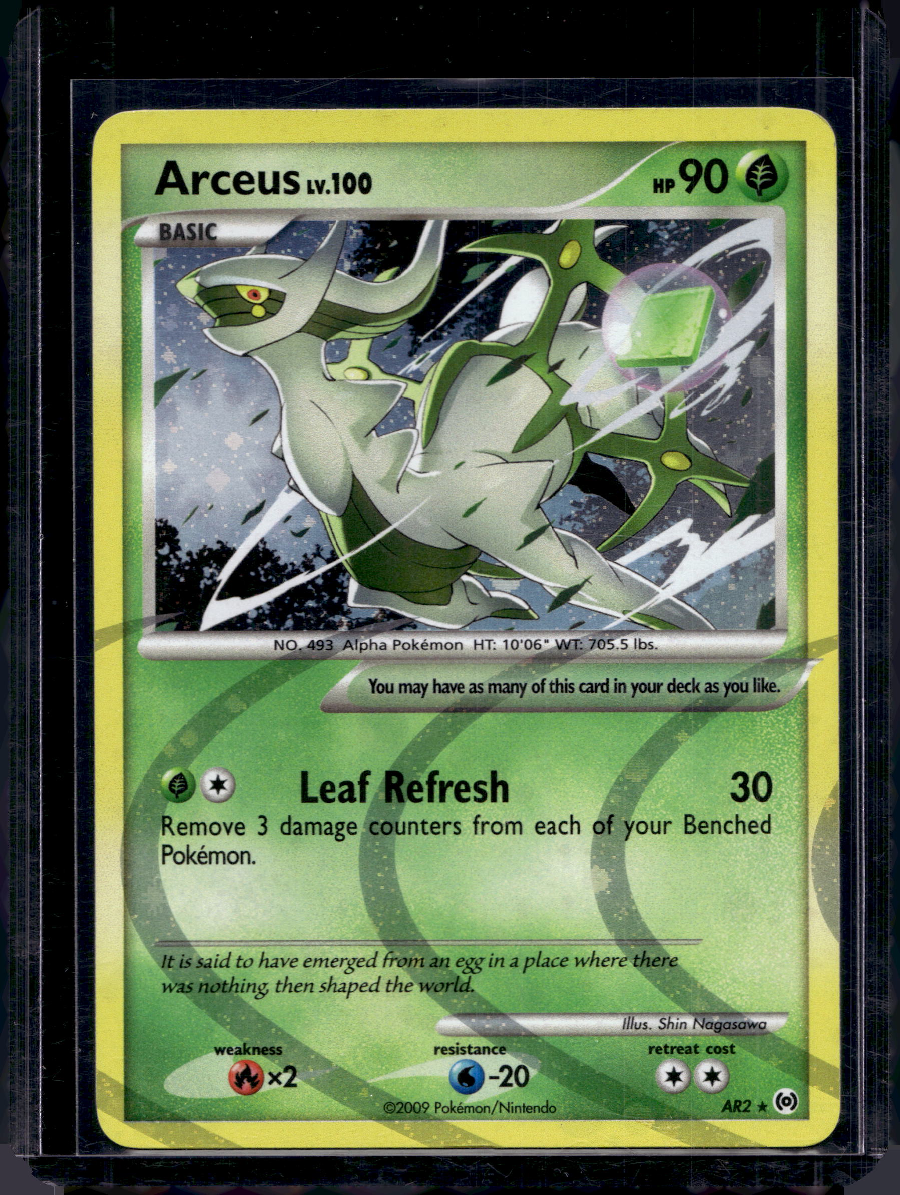 Arceus AR2 Raw RookieLegends