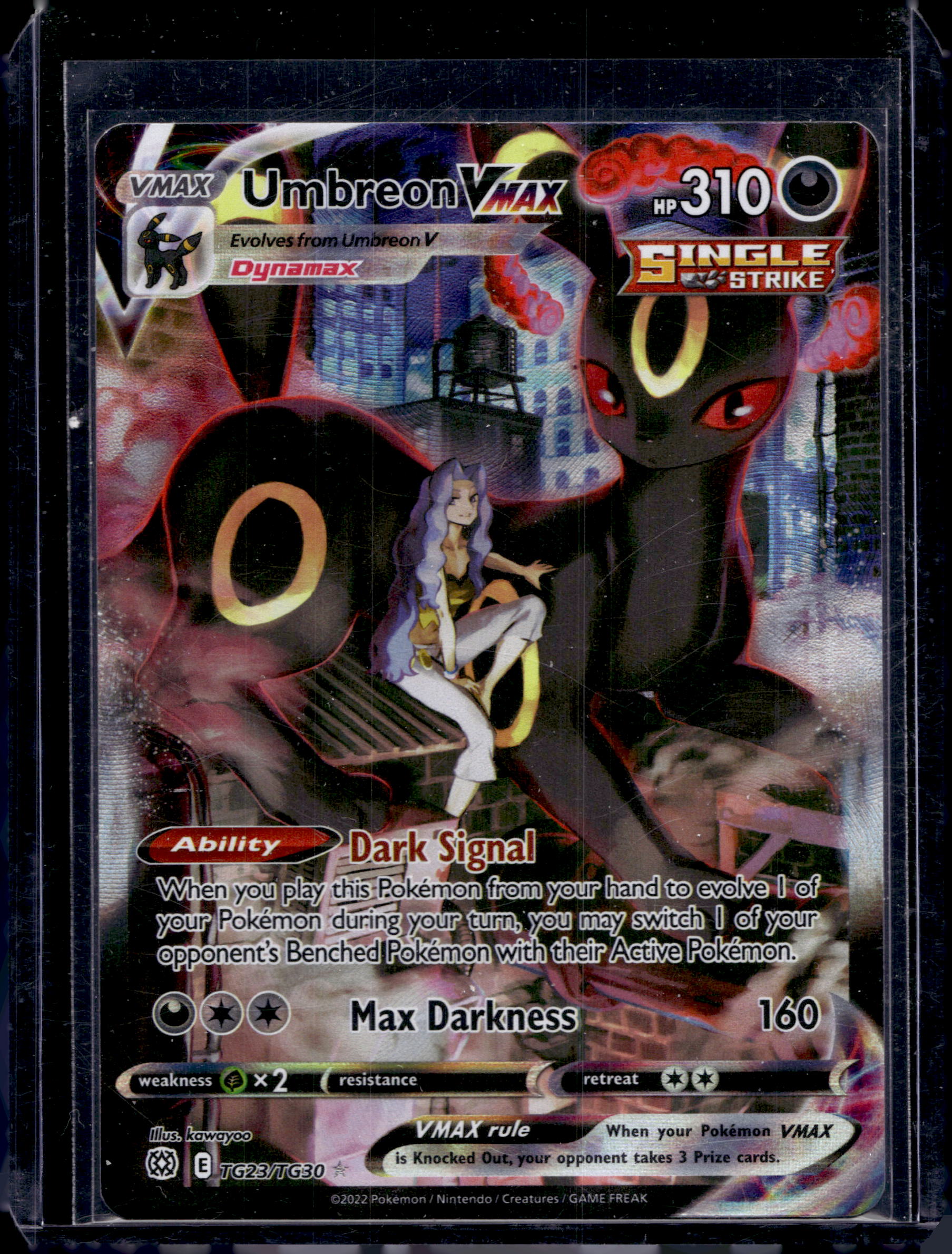 Umbreon Vmax TG23/TG30 Raw RookieLegends