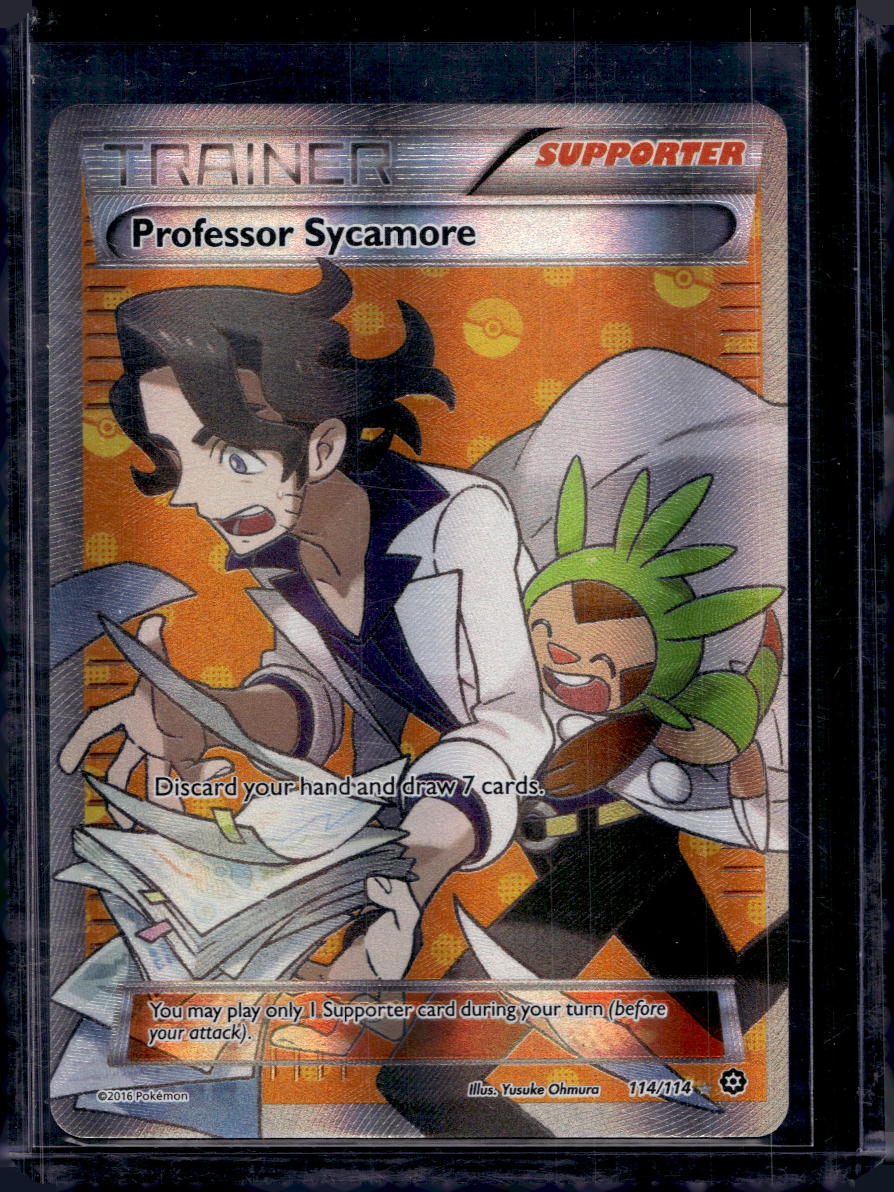Professor Sycamore 114 Raw RookieLegends