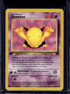 Drowzee (Team Rocket's - 1 St Edition - Unlimited) 54/82 Raw