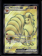 Ninetales Ex 186/165 Raw RookieLegends