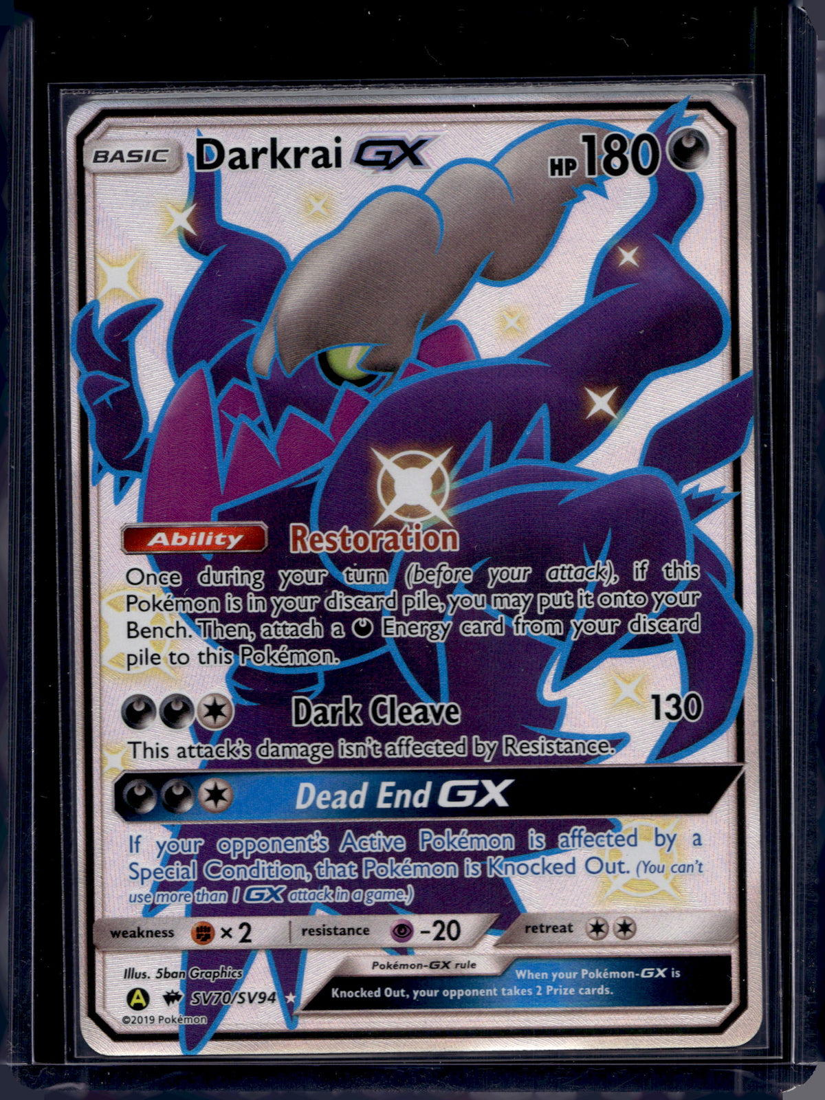 Darkrai GX SV70/SV94 Raw