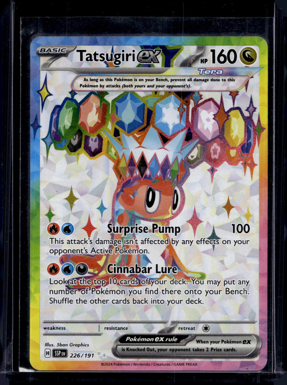 Tatsugiri ex 226/191 Raw RookieLegends