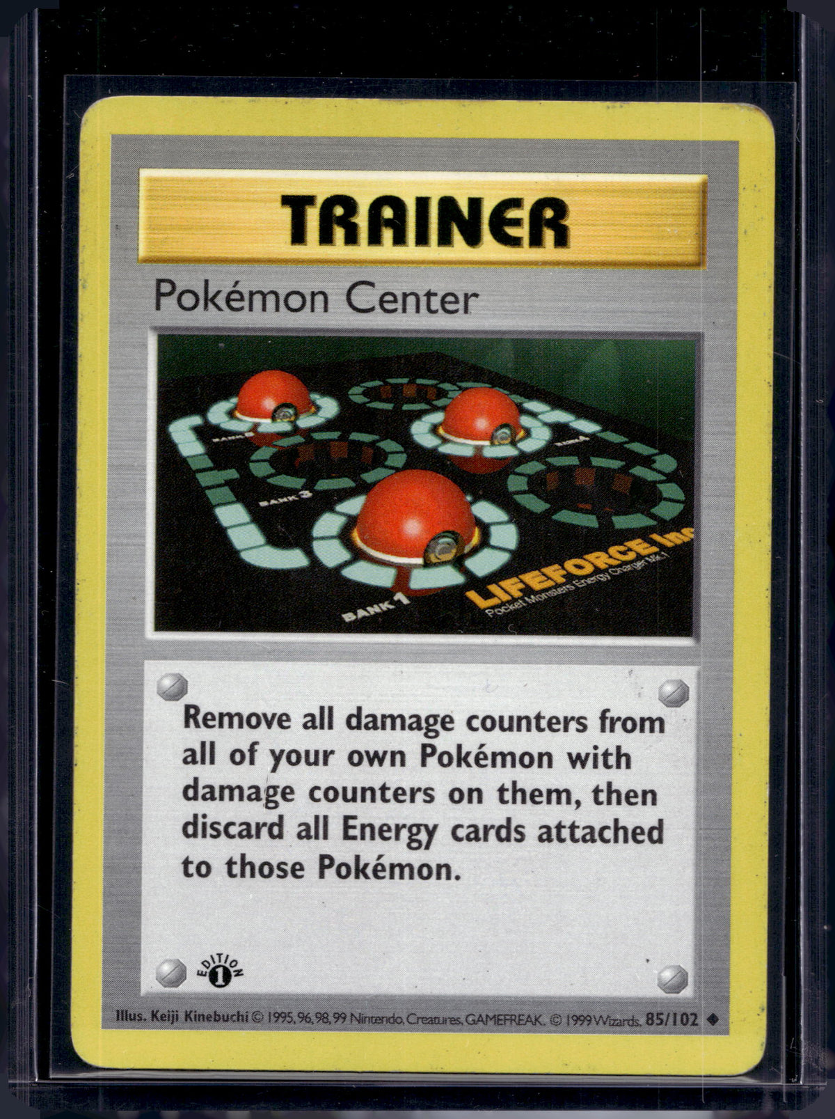 Pokemon Center (Base Set - 1st Edition & Shadowless) 85/102 Raw