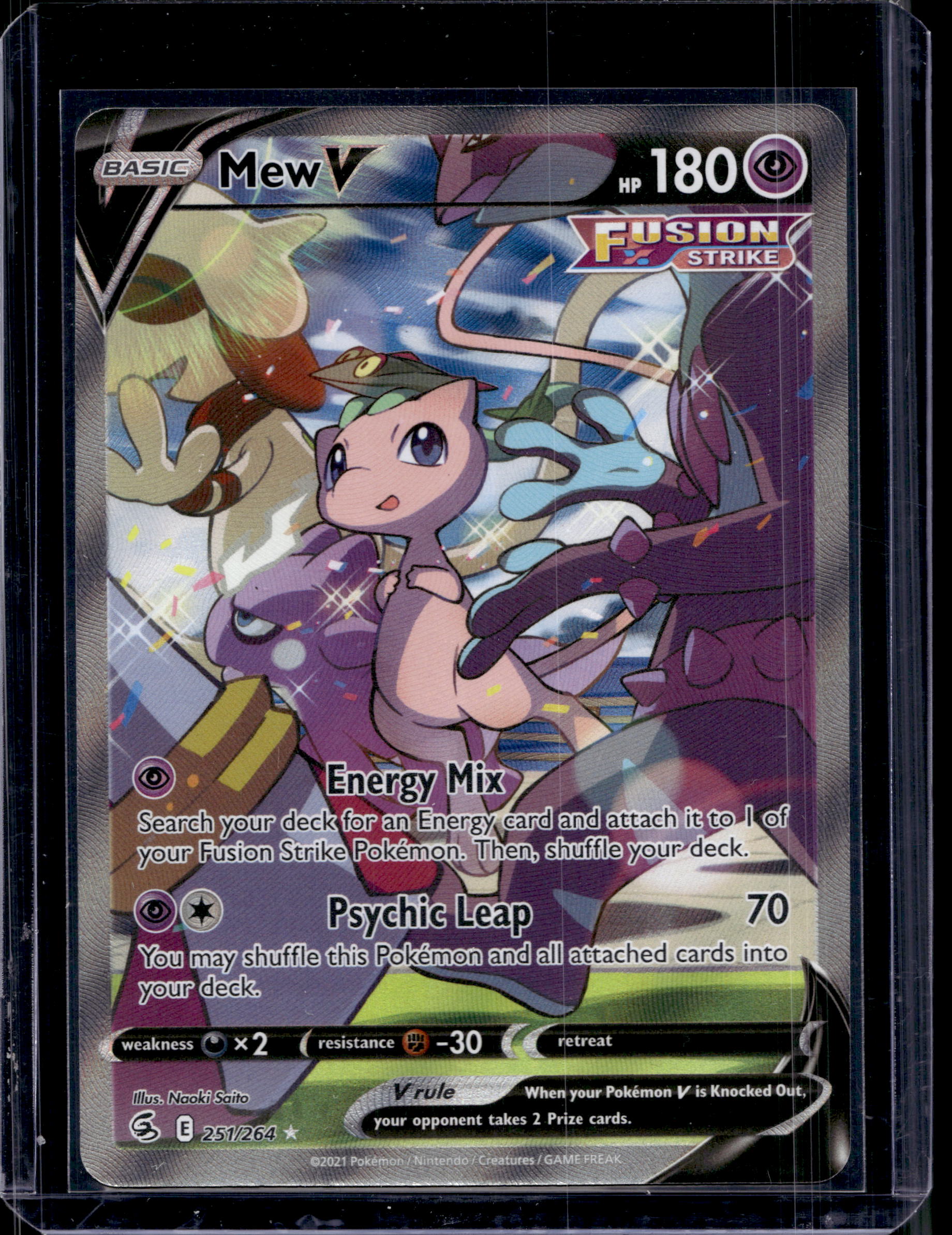 Mew V 251/264 Raw
