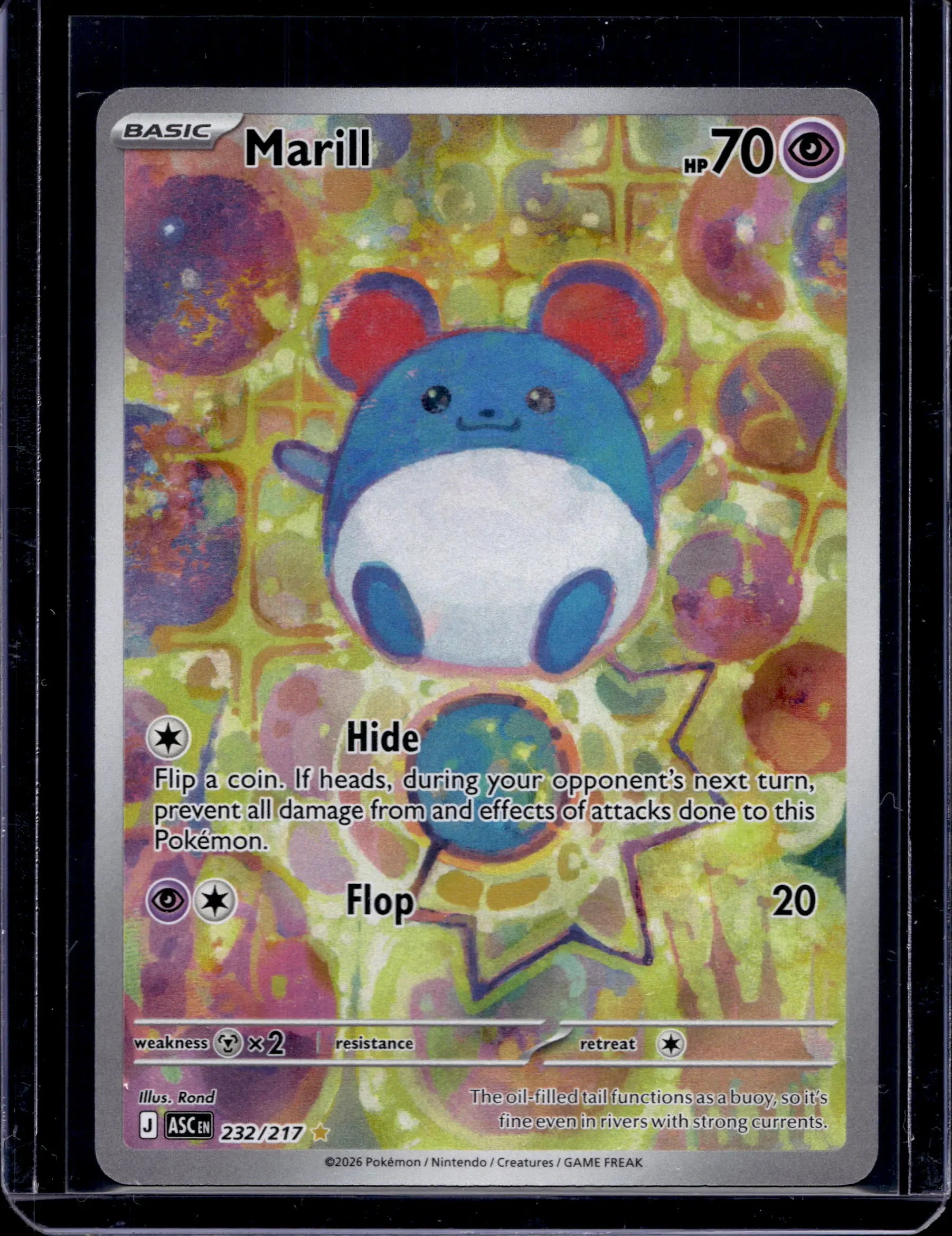 Marill 232/217 Raw RookieLegends
