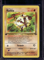 Mankey (Jungle - 1st Edition Common) 55/64 Raw