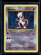 Mewtwo (Base Set Shadowless - Holo) 10/102 Raw