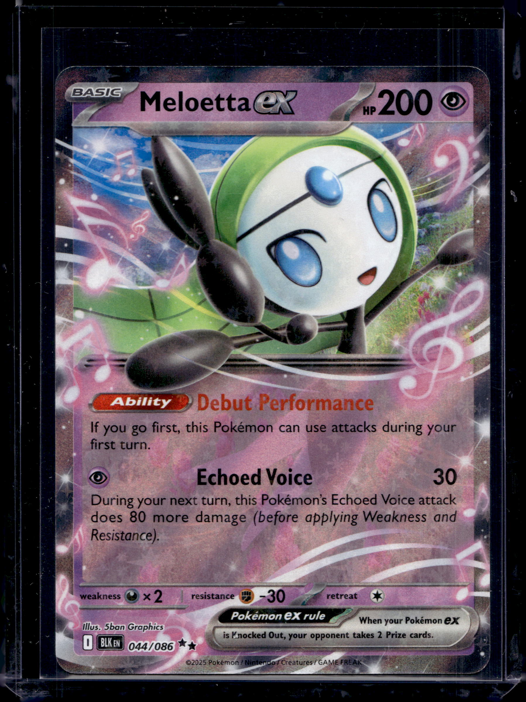 Meloetta ex 044/086 Raw