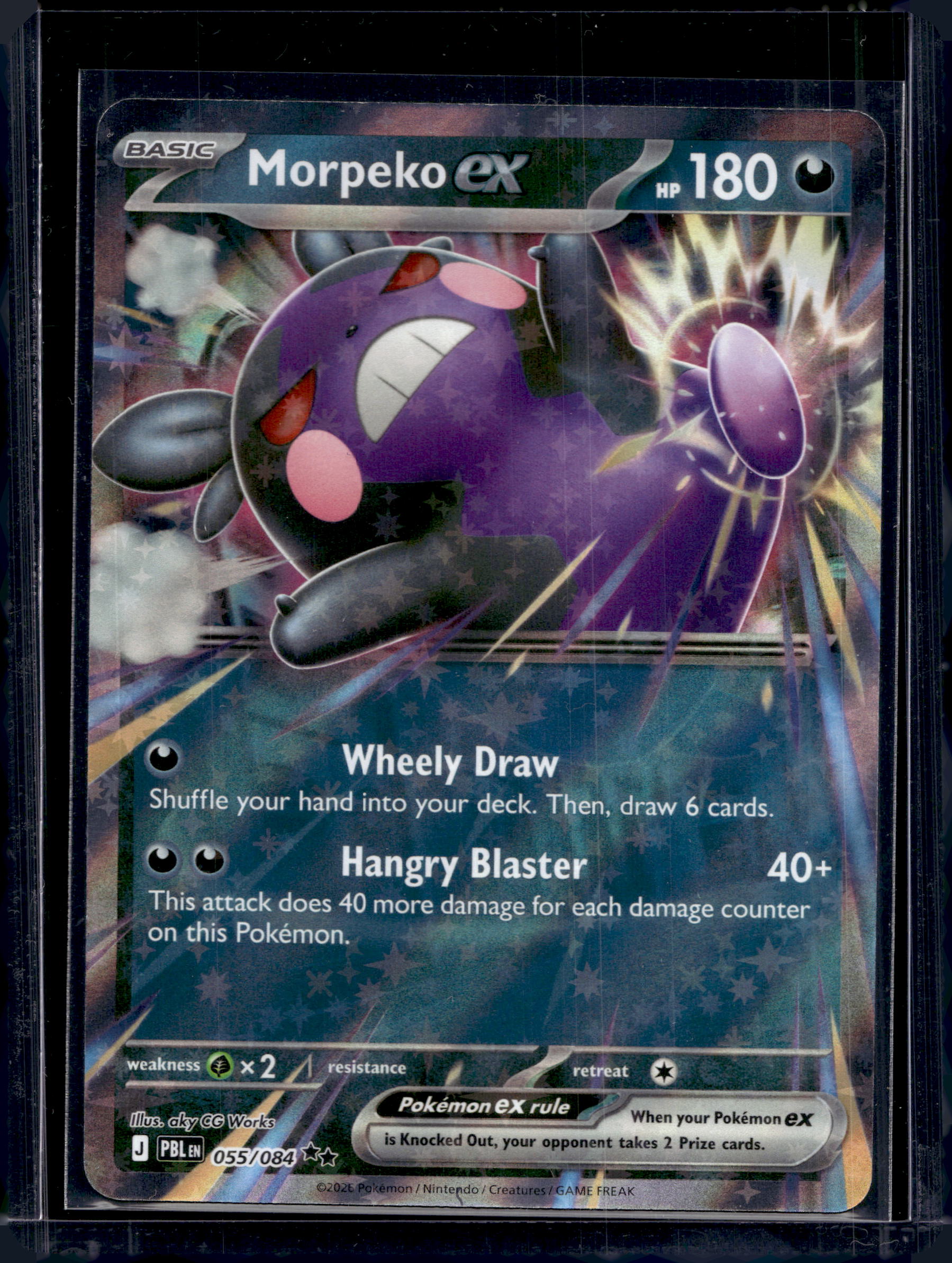 Morpeko ex 055/084 Raw RookieLegends
