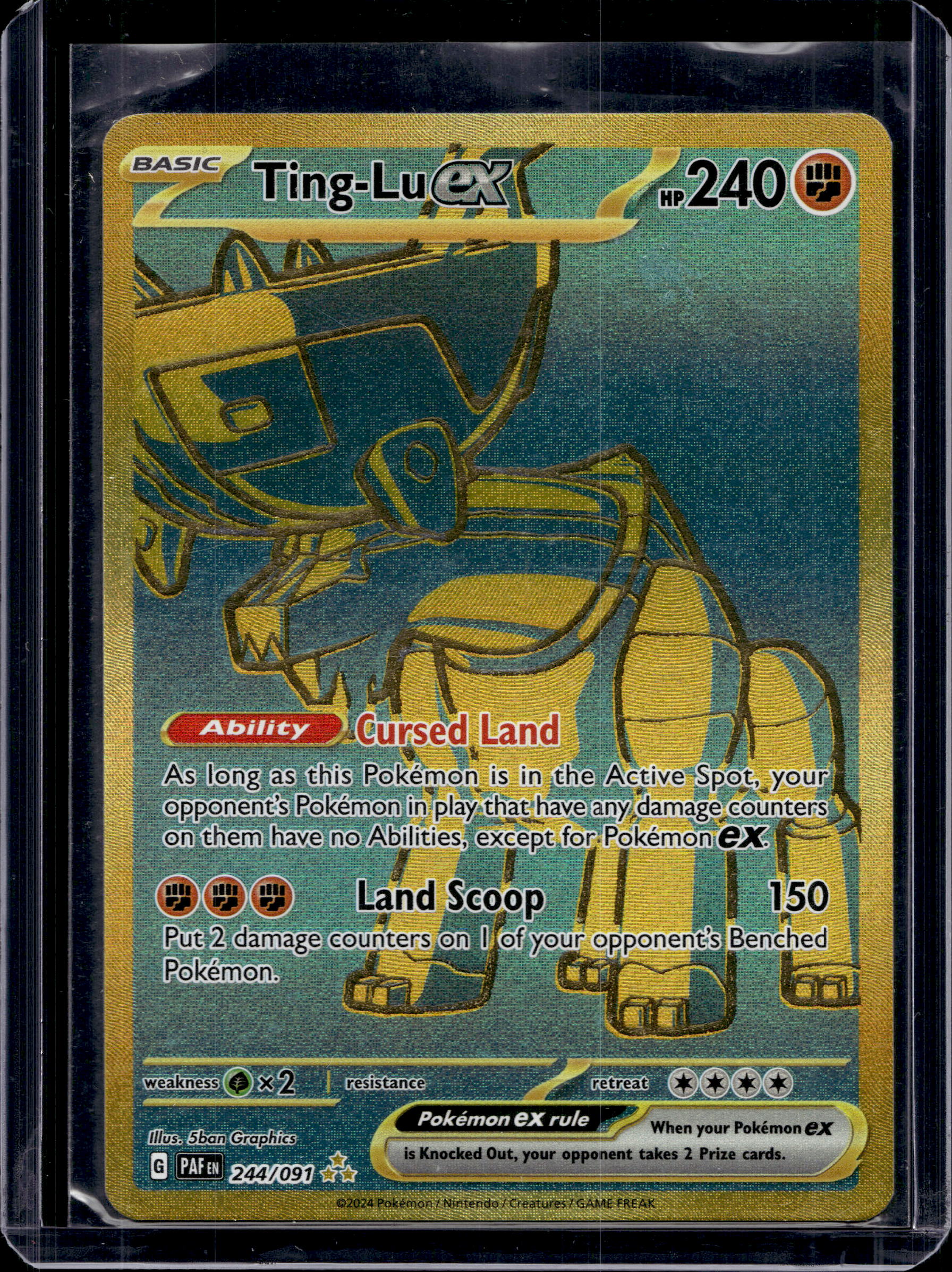 Ting-Lu 244/091 Raw RookieLegends